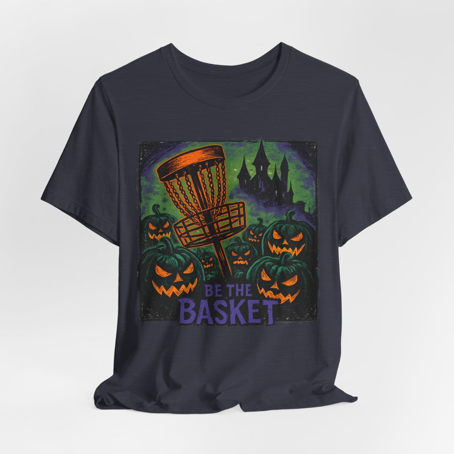 BE THE BASKET Disc Golf Halloween 3, Disc Golf Unisex T-Shirt