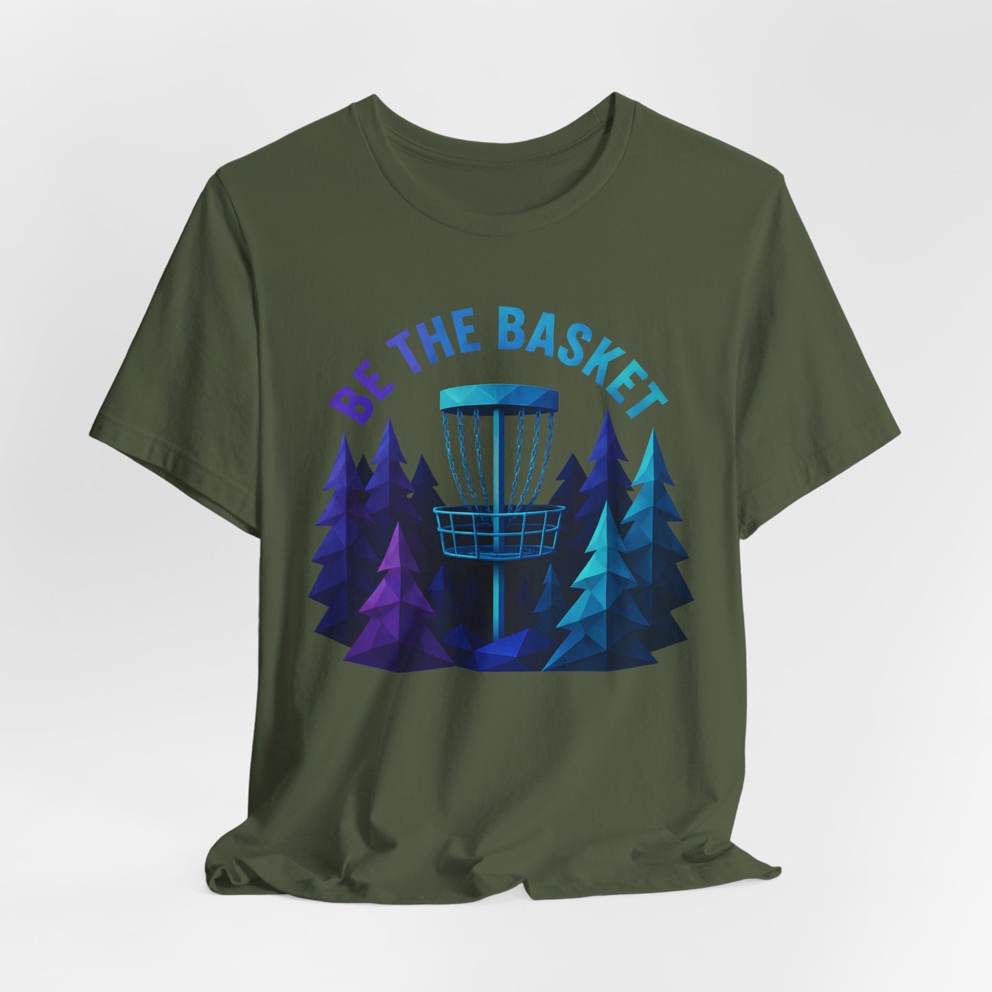 BE THE BASKET Disc Golf Basket Abstract 9, Unisex T-Shirt