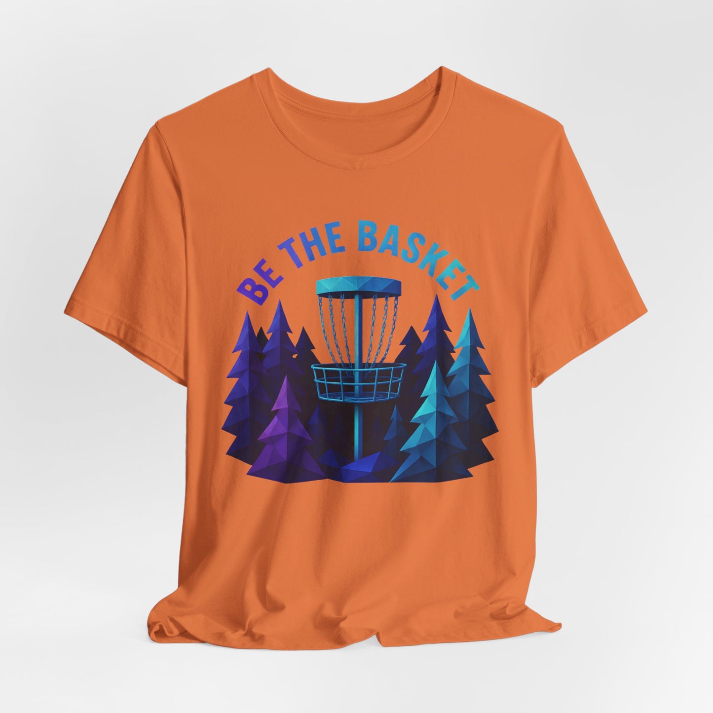 BE THE BASKET Disc Golf Basket Abstract 9, Unisex T-Shirt
