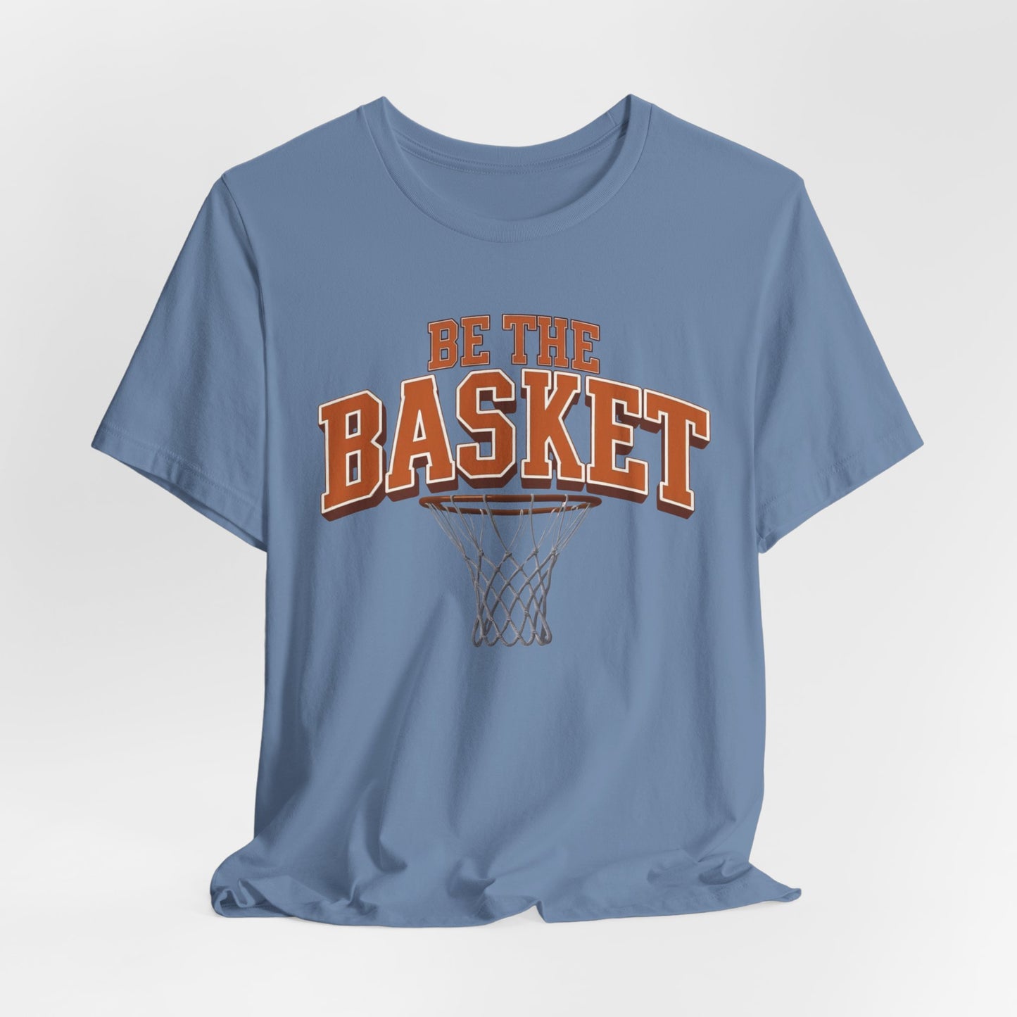 BE THE BASKET Basketball Net 1 Orange Unisex T-Shirt
