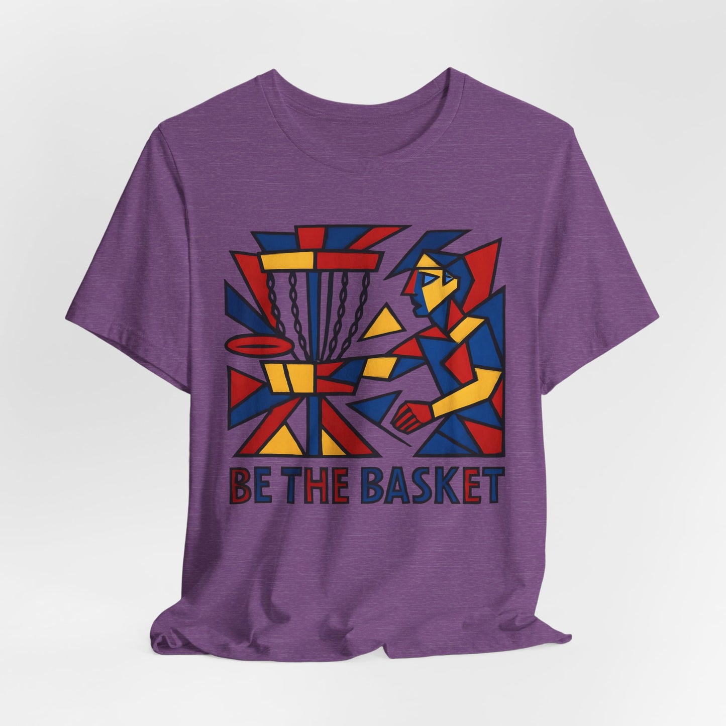 BE THE BASKET Disc Golf Picasso 4, Unisex T-Shirt, Disc Golf Shirt