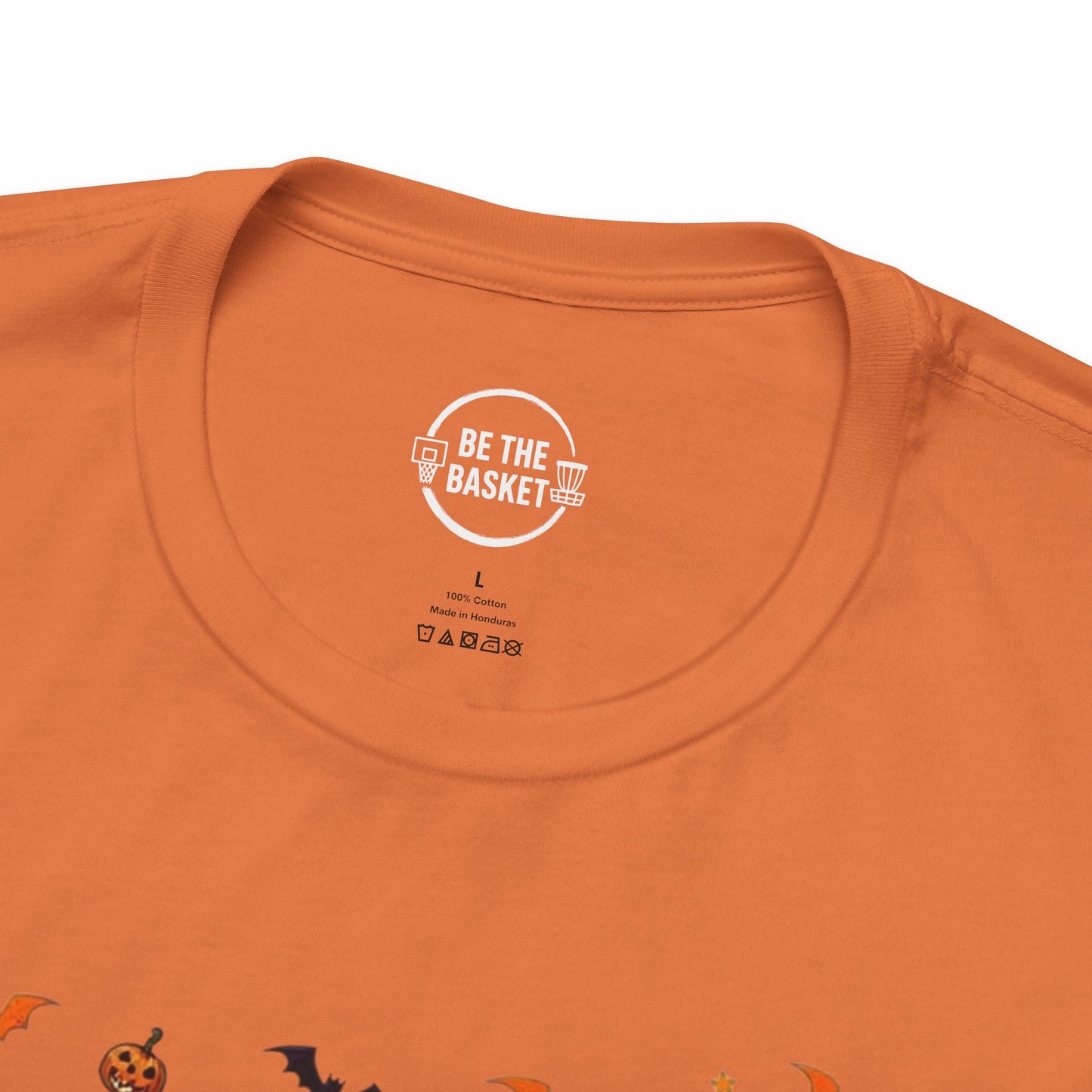 BE THE BASKET Disc Golf Halloween Design 14, Disc Golf Unisex T-Shirt