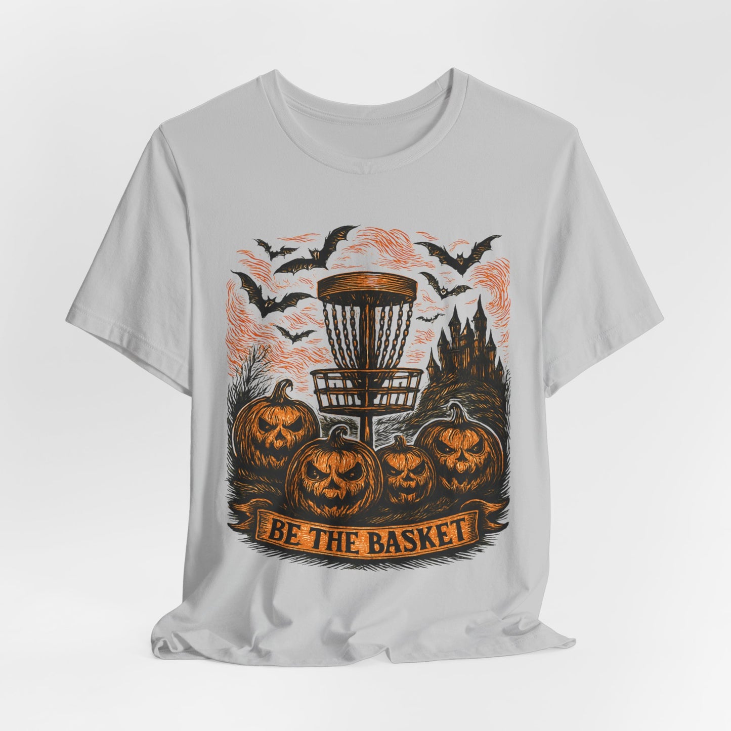 BE THE BASKET Disc Golf Halloween 2, Disc Golf Unisex T-Shirt