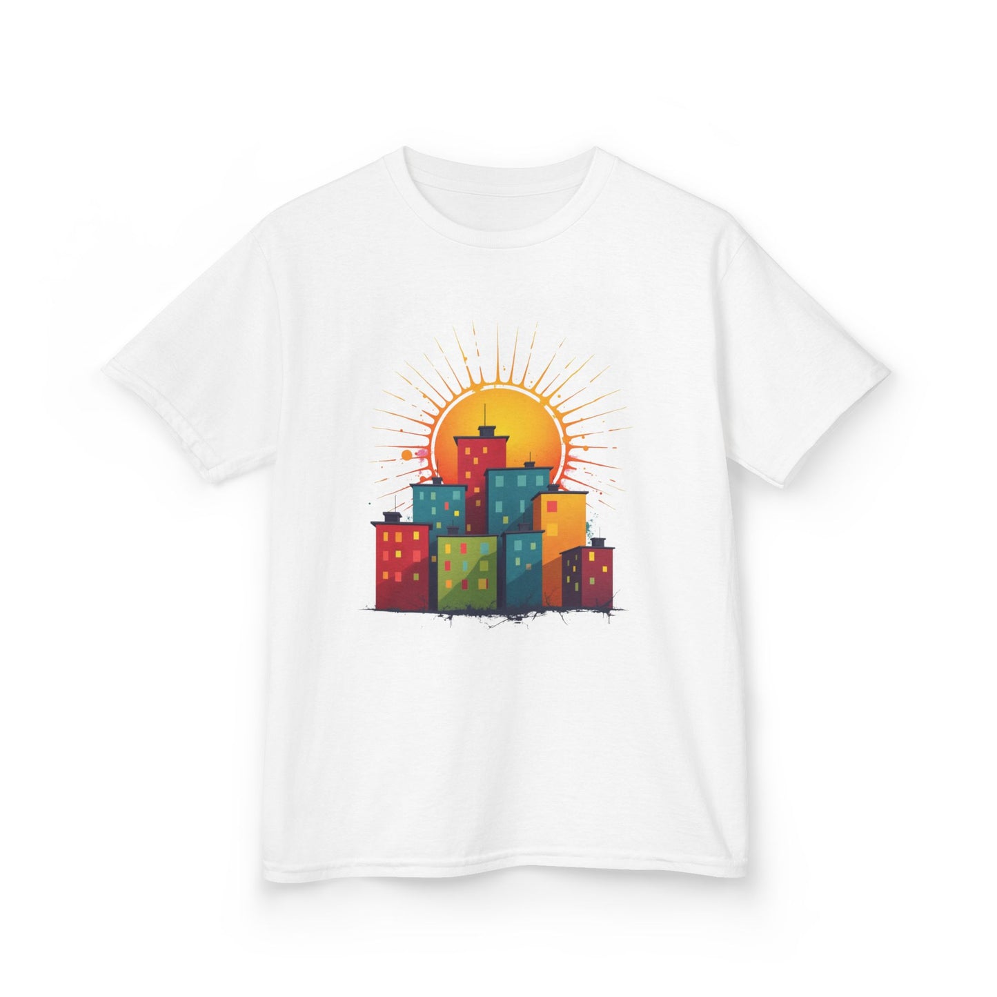 Kid's Sunny City Design, Unisex AwesomeT-Shirt