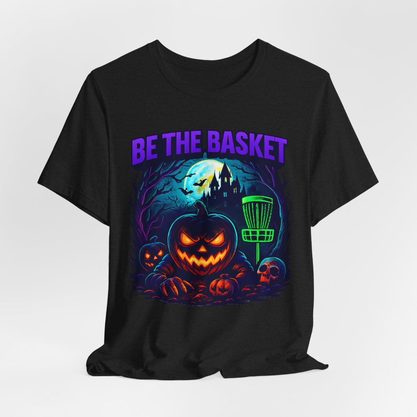 BE THE BASKET Disc Golf Halloween 4, Disc Golf Unisex T-Shirt