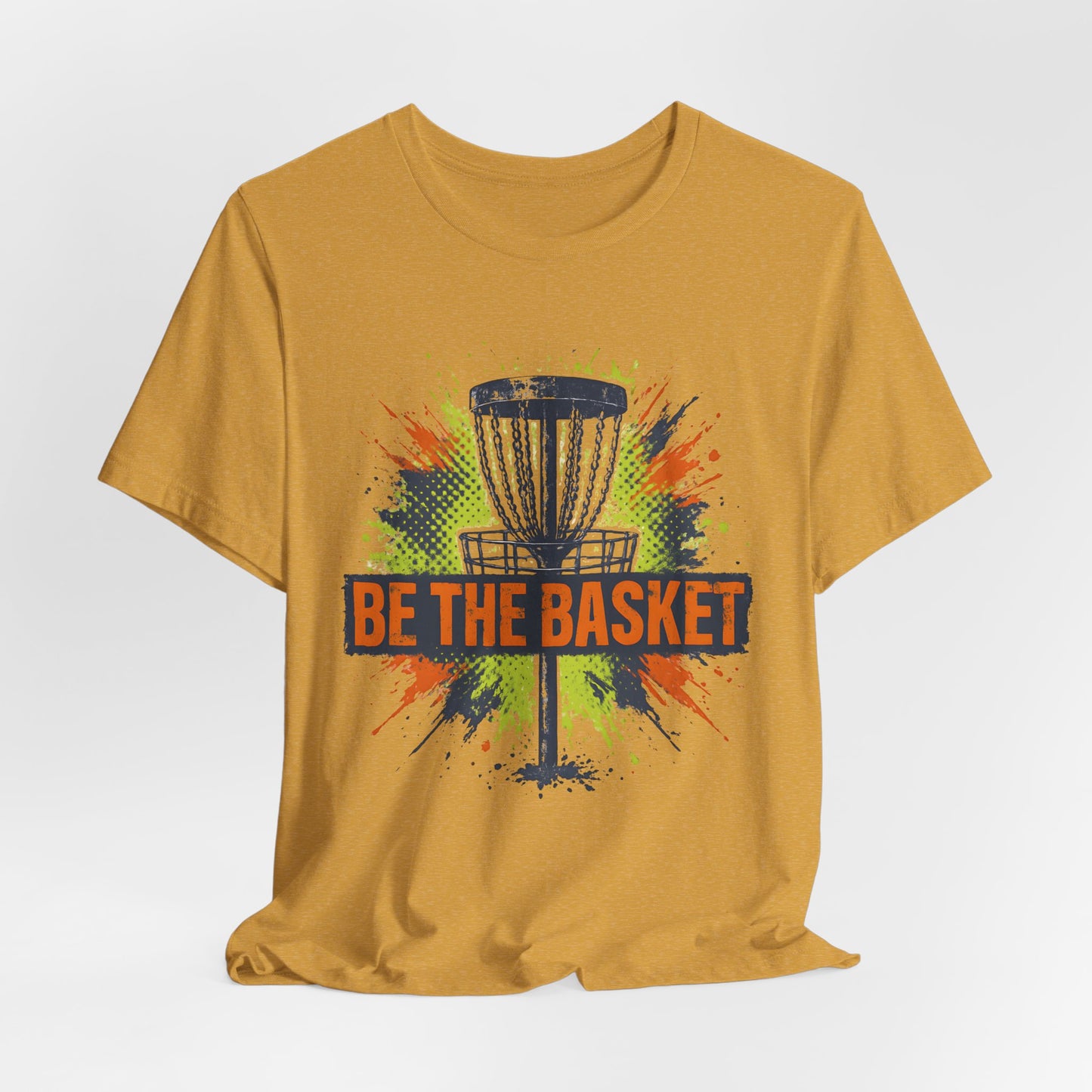 BE THE BASKET Disc Golf Basket Graffiti 7, Unisex T-Shirt
