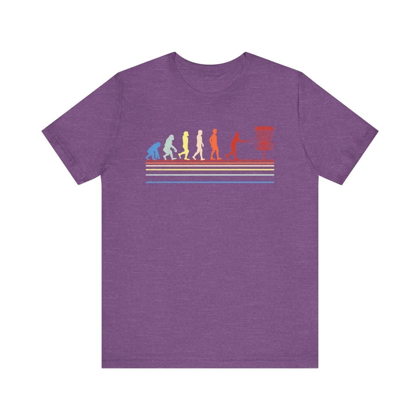 Evolution Explained Disc Golf Softstyle Unisex T-shirt