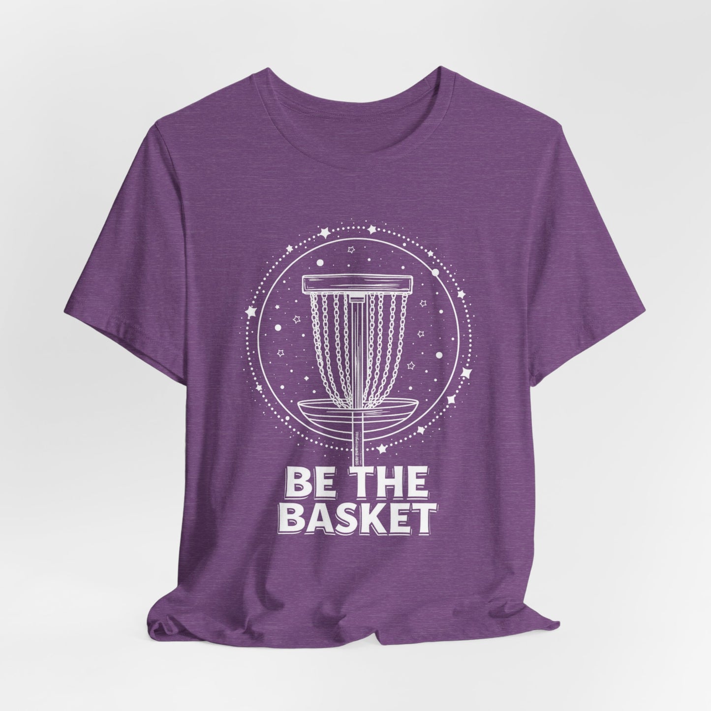 BE THE BASKET Disc Golf Space 3, Unisex T-Shirt