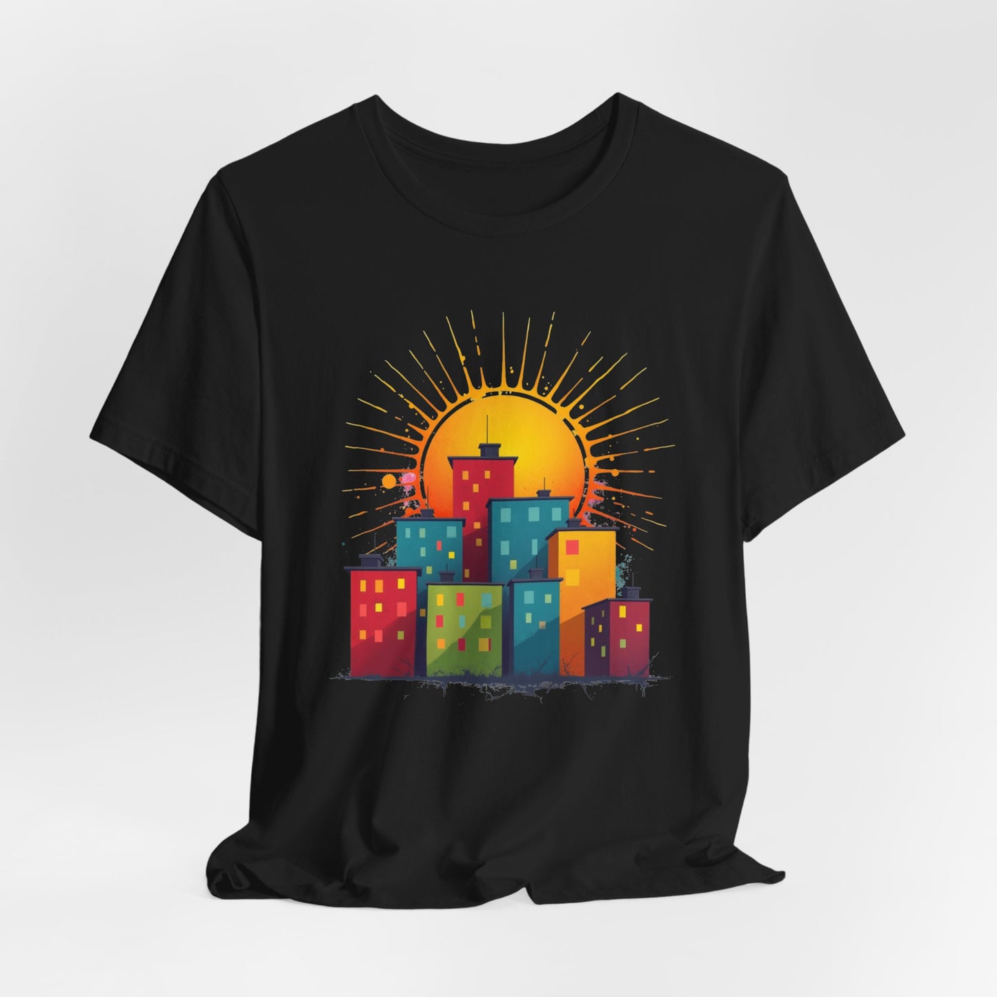 Sunny City Design Unisex T-Shirt, Happy Feel-Good Shirt