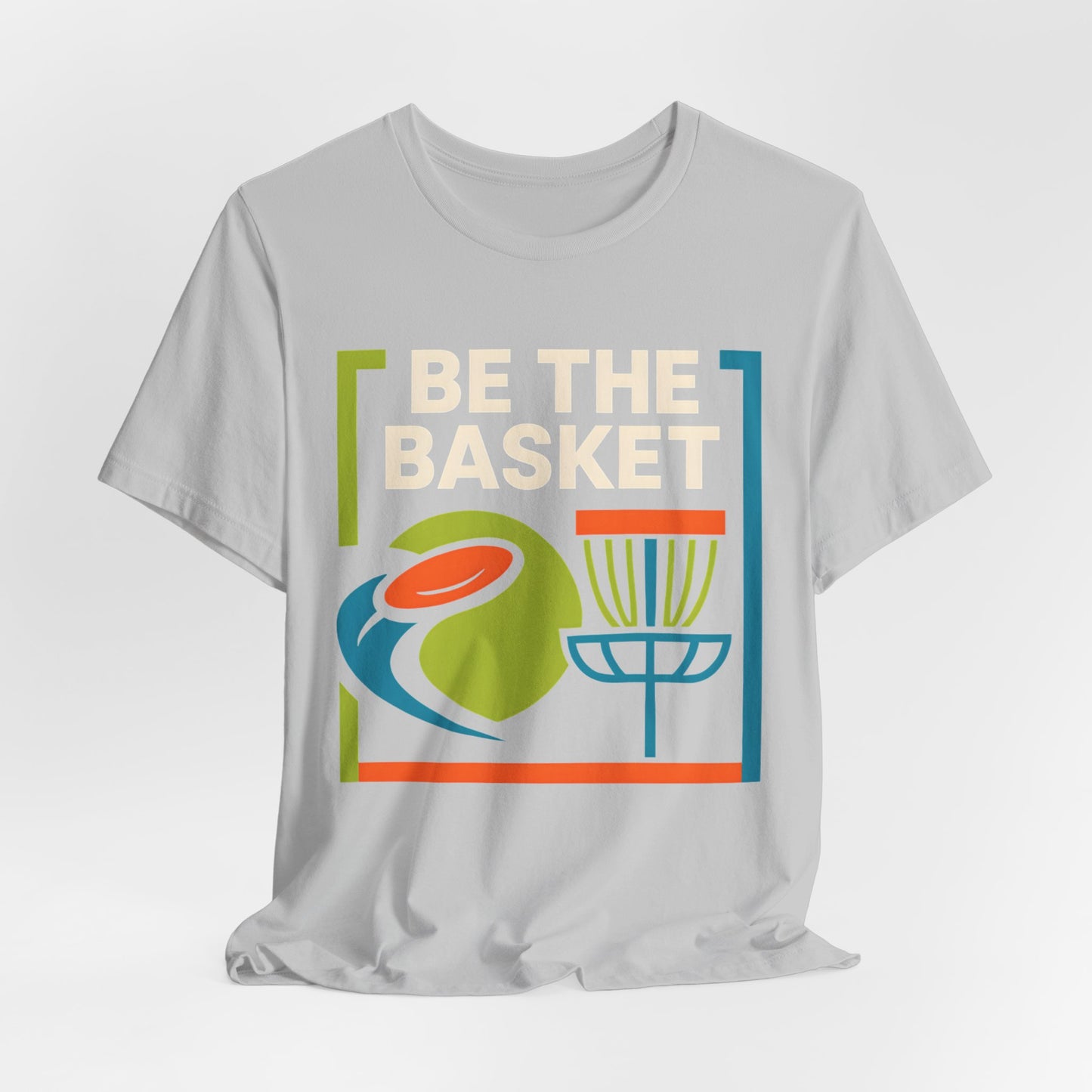 BE THE BASKET Disc Golf Basket Abstract 8, Unisex T-Shirt