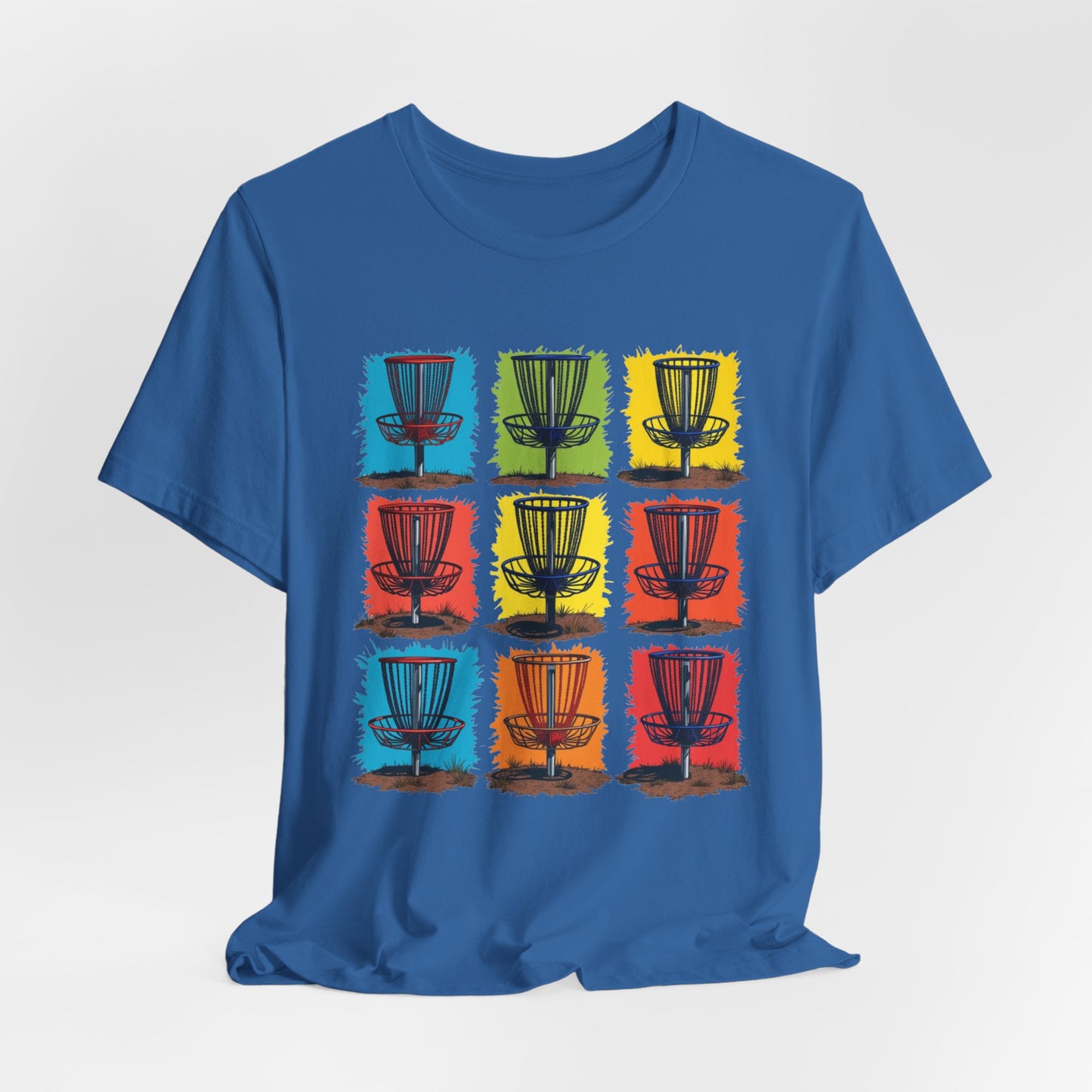 Disc Golf Pop Art 2 Unisex T-Shirt, Disc Golf Shirt