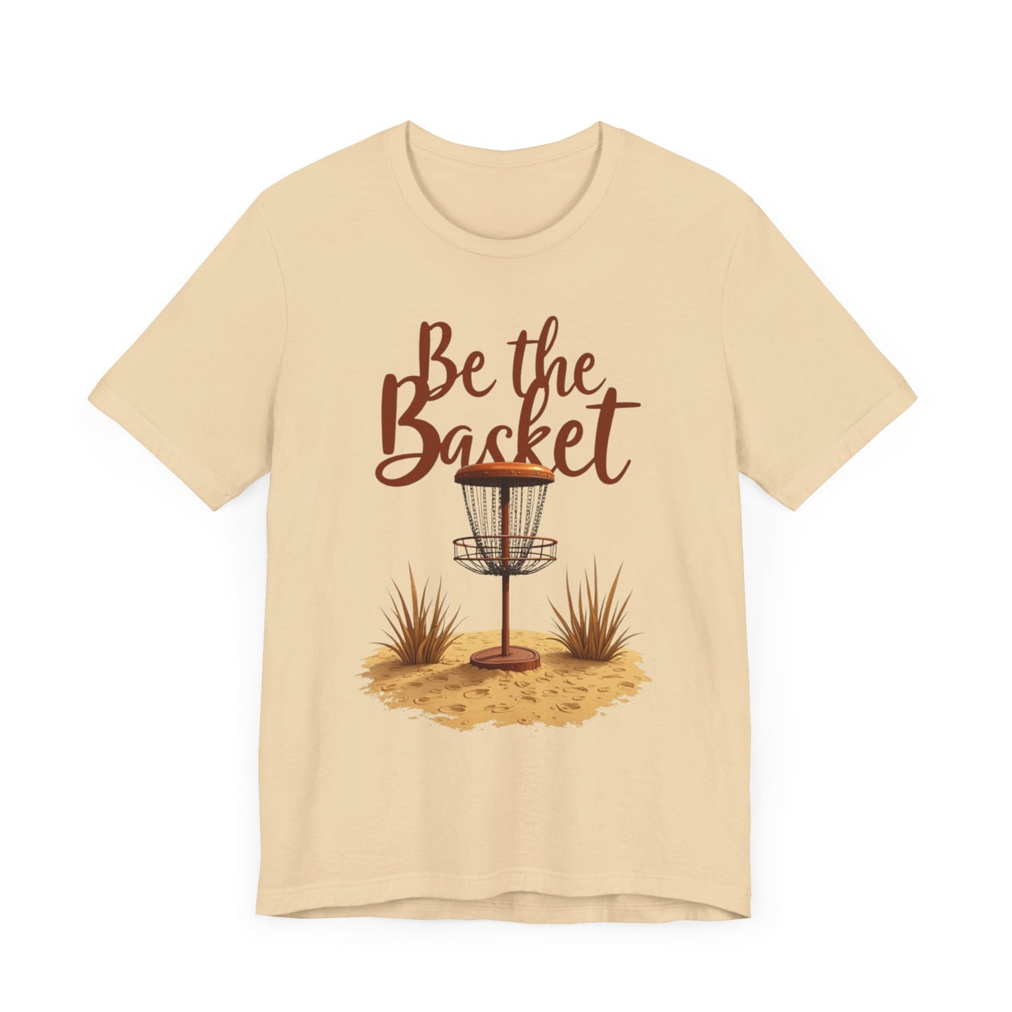 Be The Basket Brand - Desert Style - Soft Unisex T-shirt, Disc Golf Shirt, Cool T-Shirt DISC GOLF SHIRT