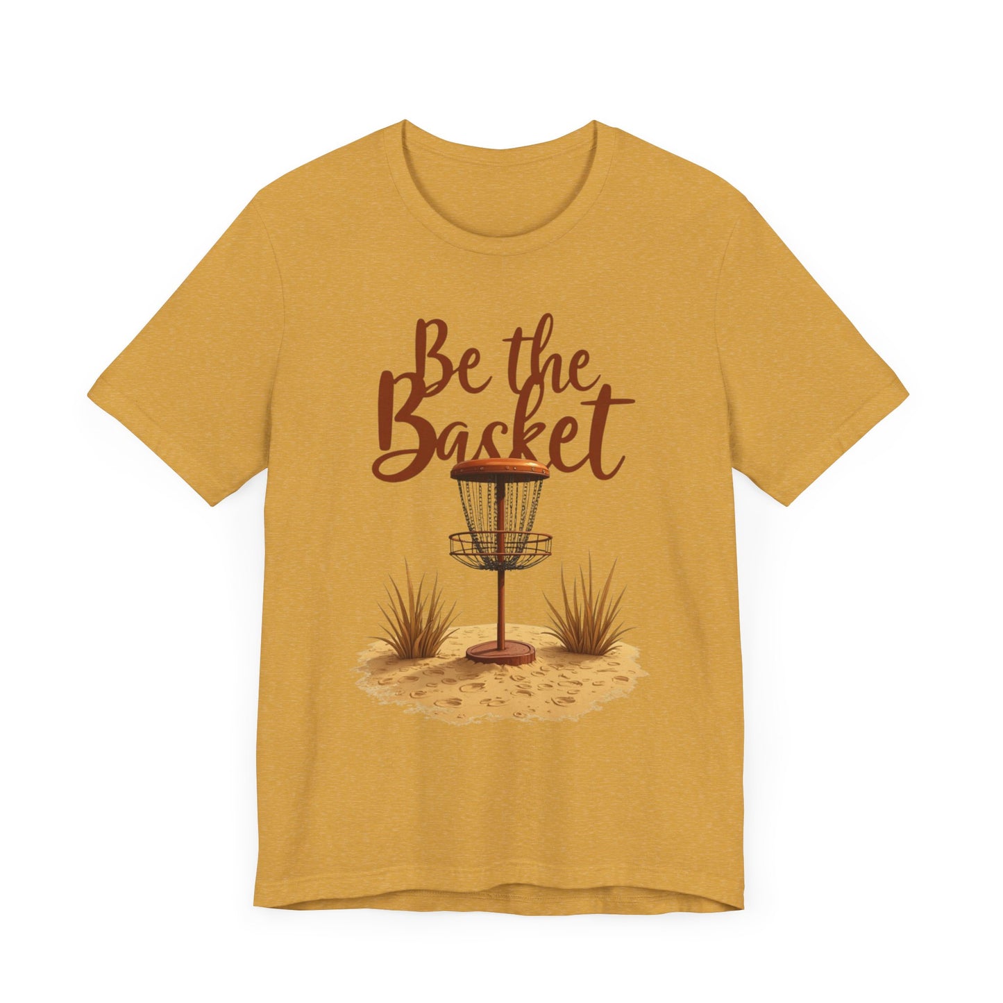 Be The Basket Brand - Desert Style - Soft Unisex T-shirt, Disc Golf Shirt, Cool T-Shirt DISC GOLF SHIRT