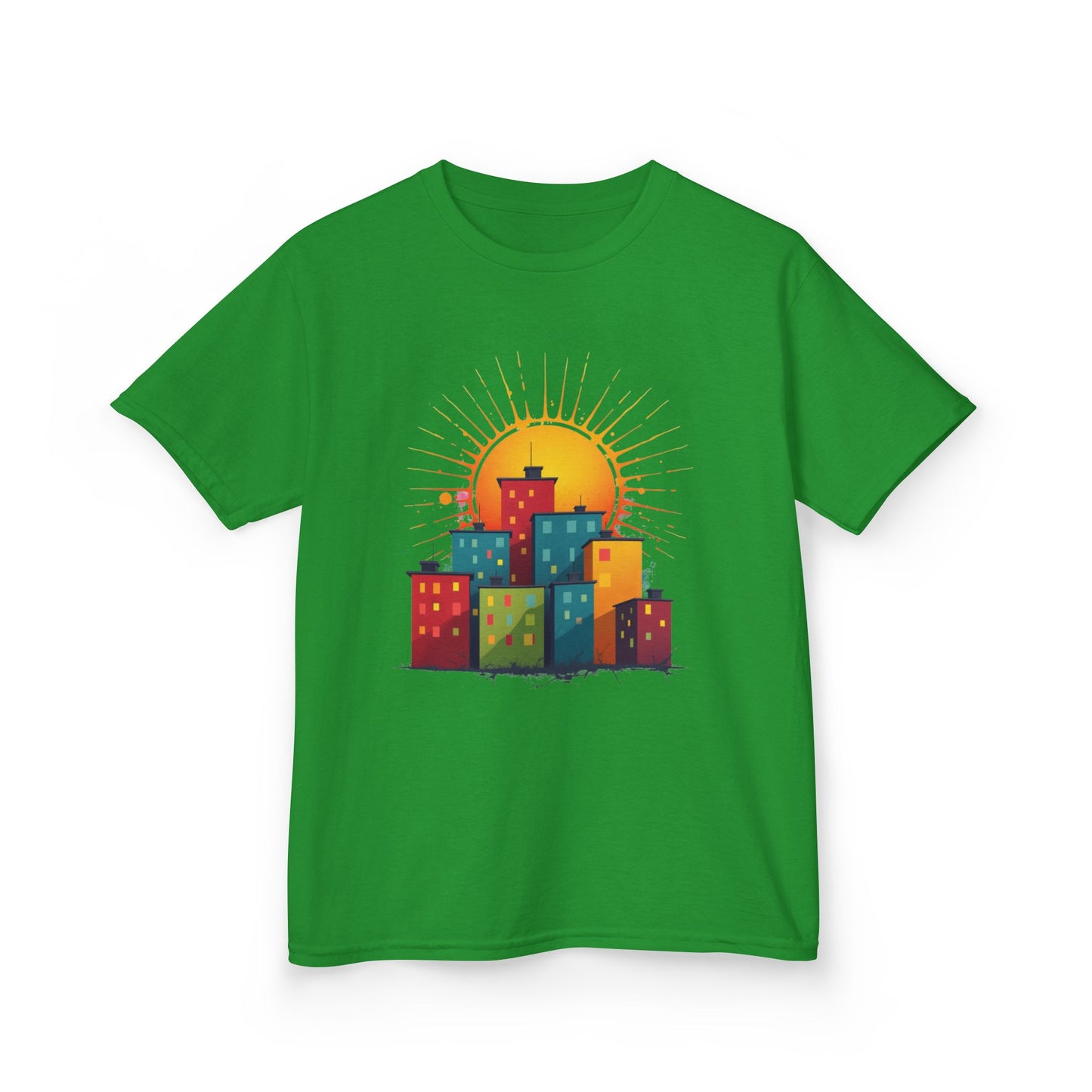 Kid's Sunny City Design, Unisex AwesomeT-Shirt