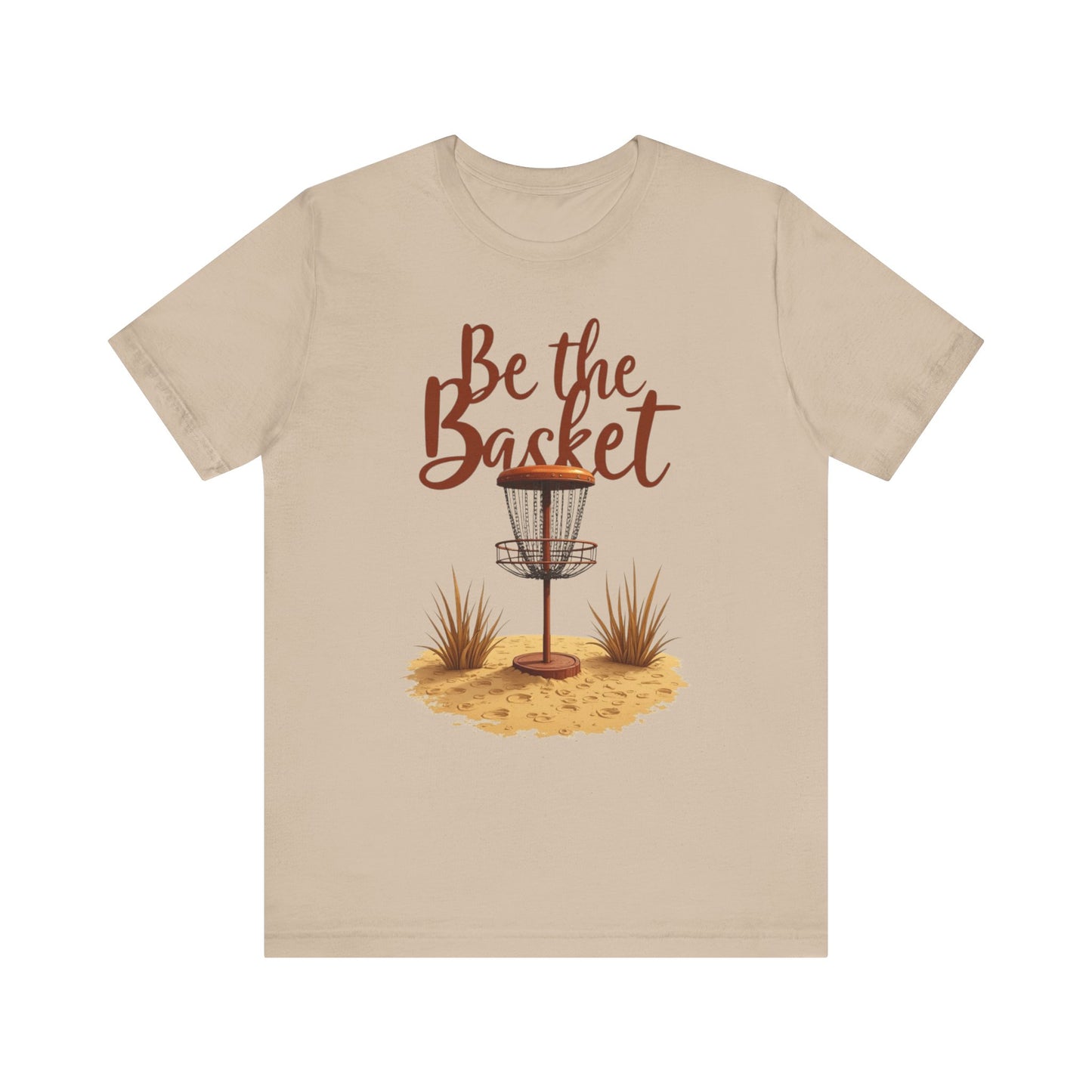 Be The Basket Brand - Desert Style - Soft Unisex T-shirt, Disc Golf Shirt, Cool T-Shirt DISC GOLF SHIRT