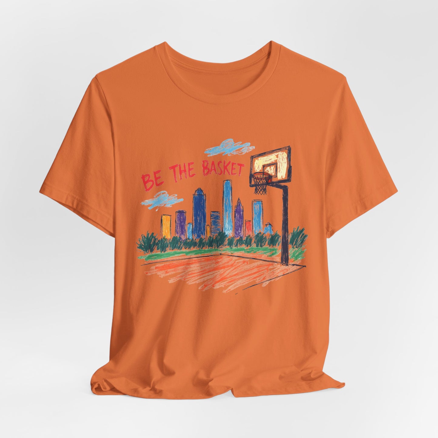BE THE BASKET Basketball Children Charity 2, Basketball Unisex T-Shirt