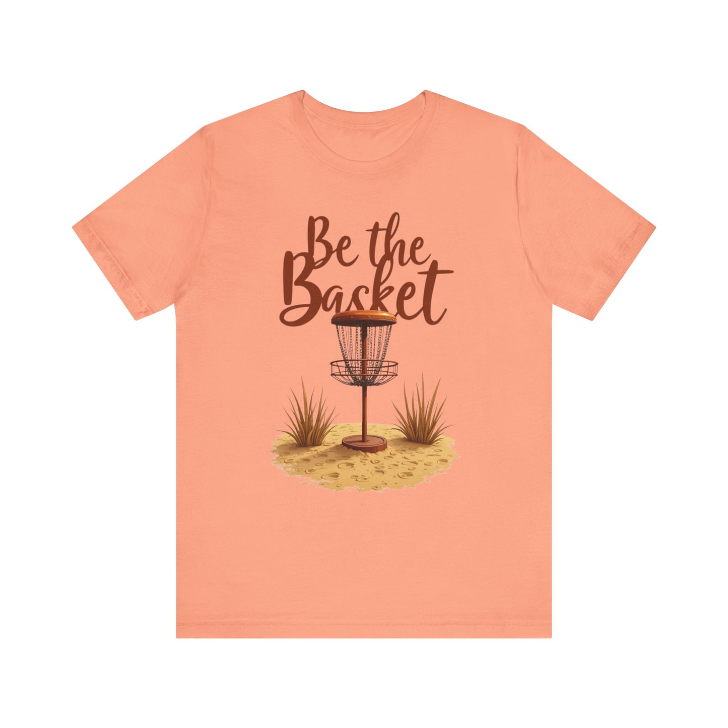 Be The Basket Brand - Desert Style - Soft Unisex T-shirt, Disc Golf Shirt, Cool T-Shirt DISC GOLF SHIRT