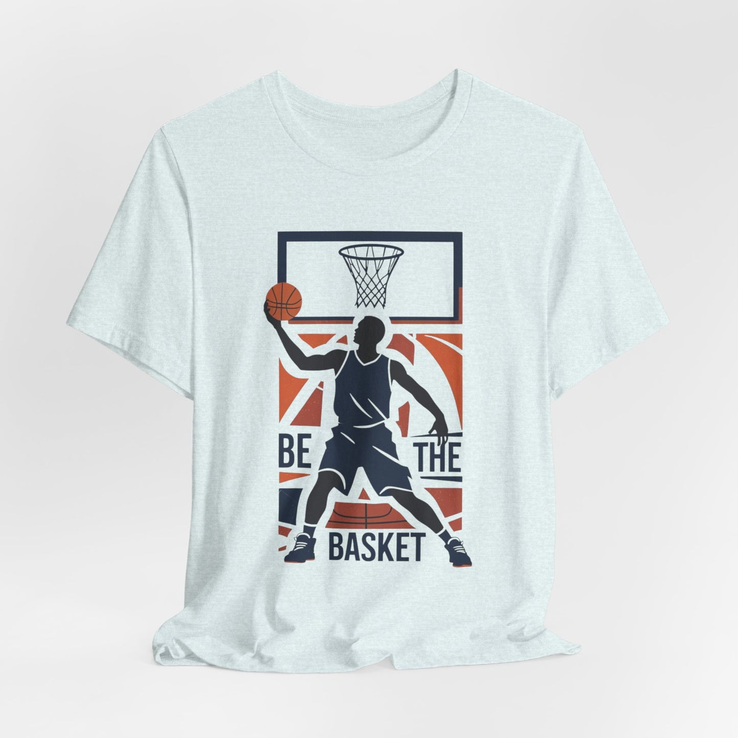 BE THE BASKET Basketball Abstract Player 1, Unisex T-Shirt