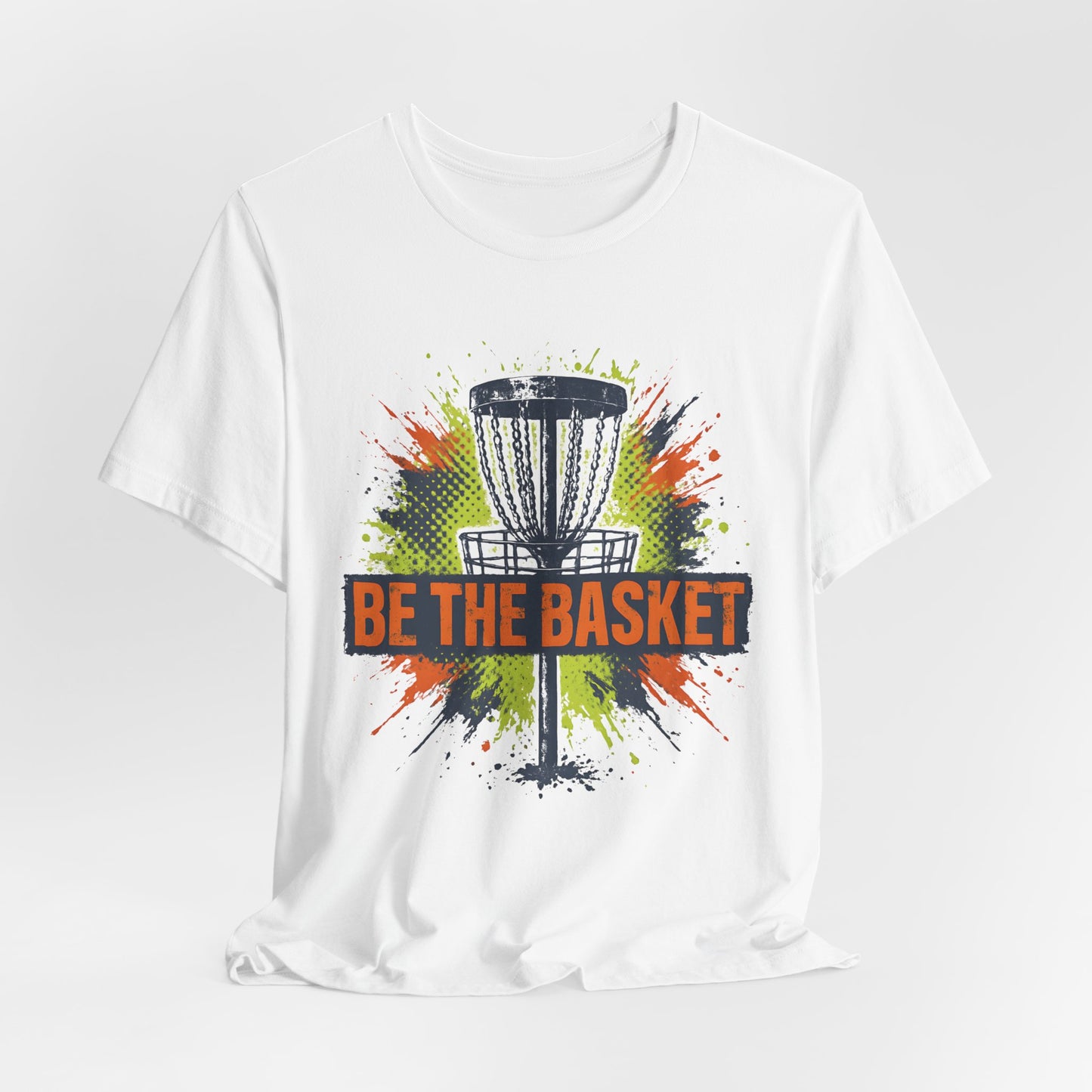 BE THE BASKET Disc Golf Basket Graffiti 7, Unisex T-Shirt