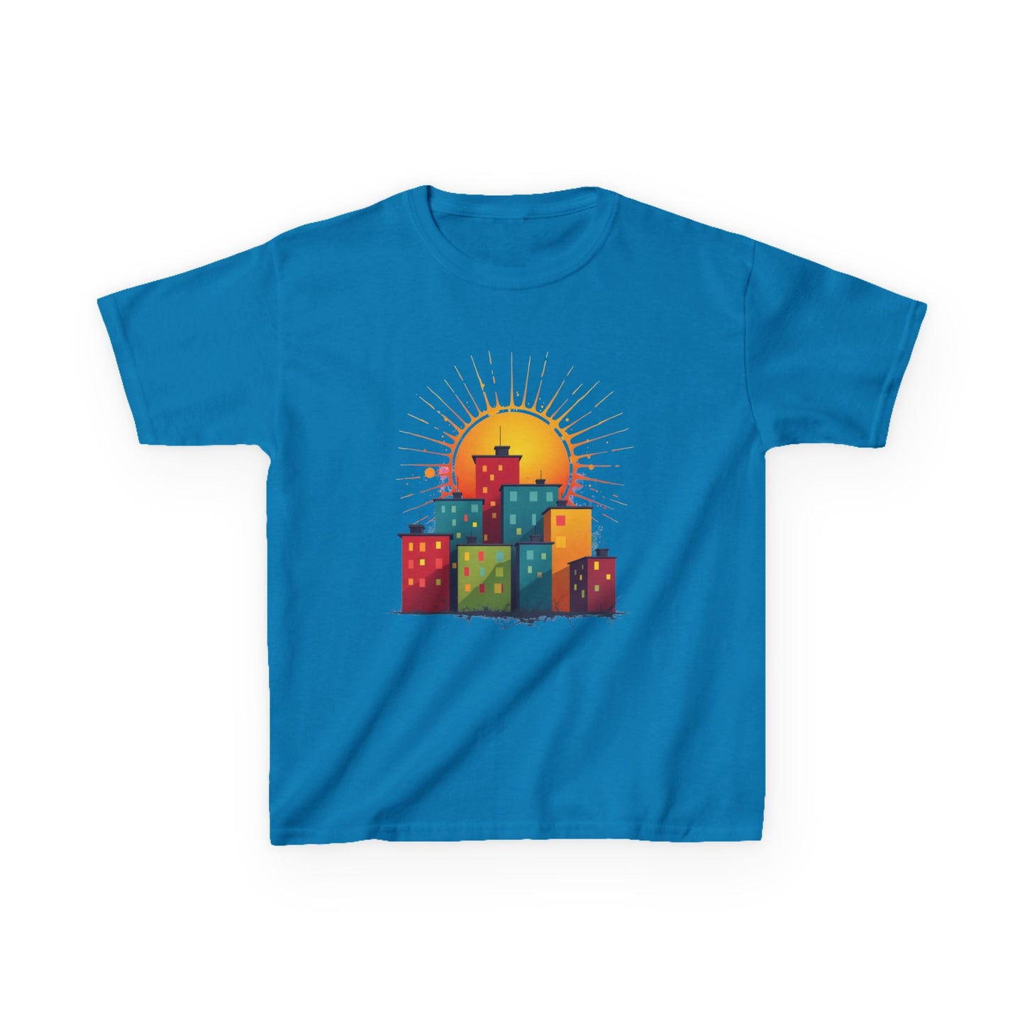 Kid's Sunny City Design, Unisex AwesomeT-Shirt