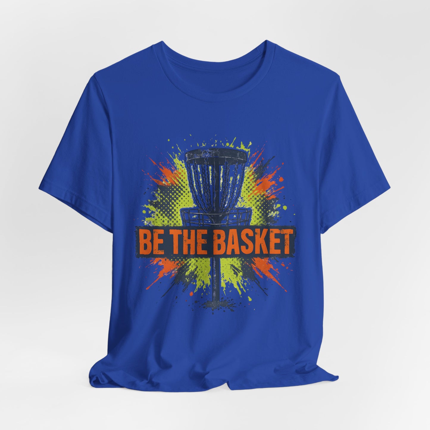 BE THE BASKET Disc Golf Basket Graffiti 7, Unisex T-Shirt