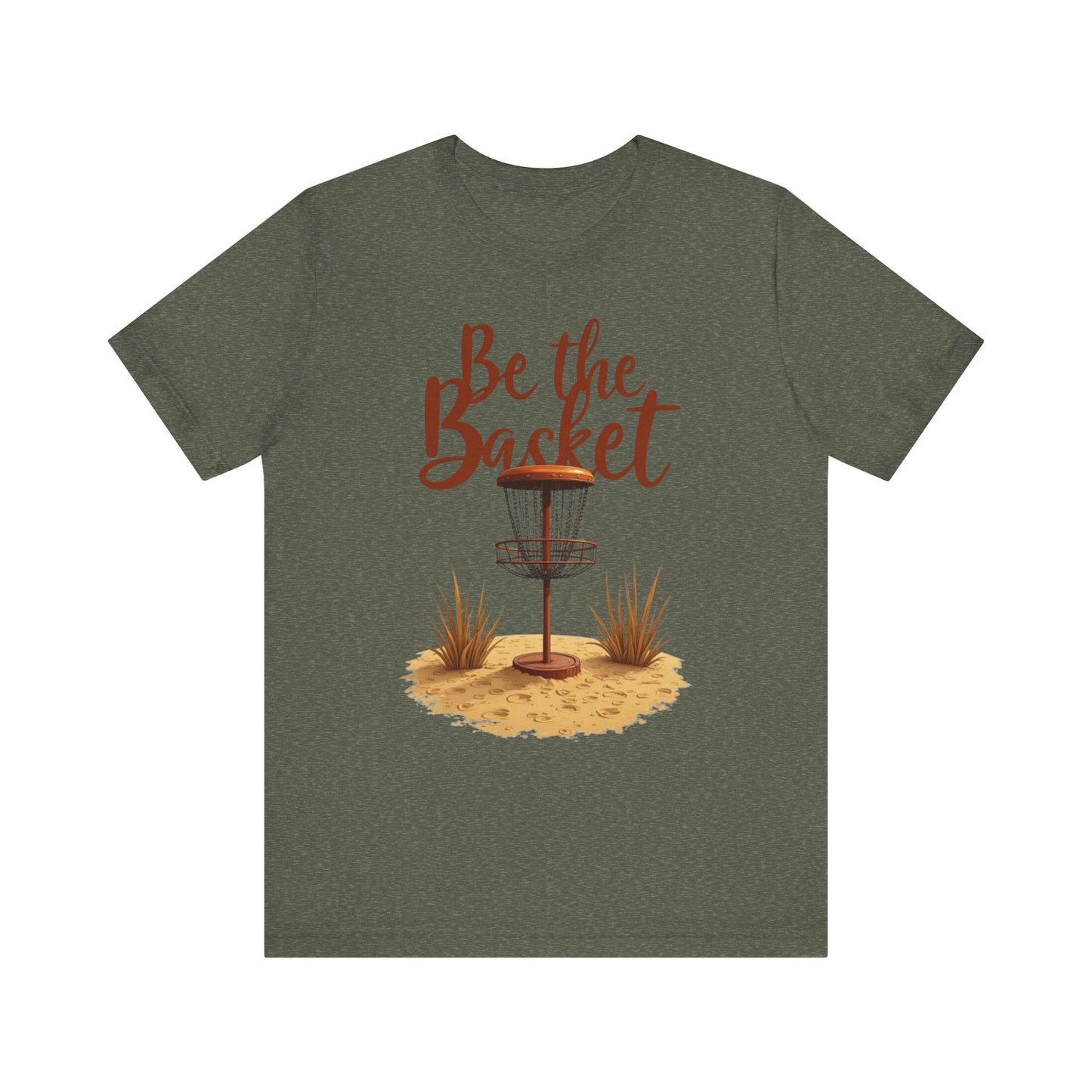 Be The Basket Brand - Desert Style - Soft Unisex T-shirt, Disc Golf Shirt, Cool T-Shirt DISC GOLF SHIRT