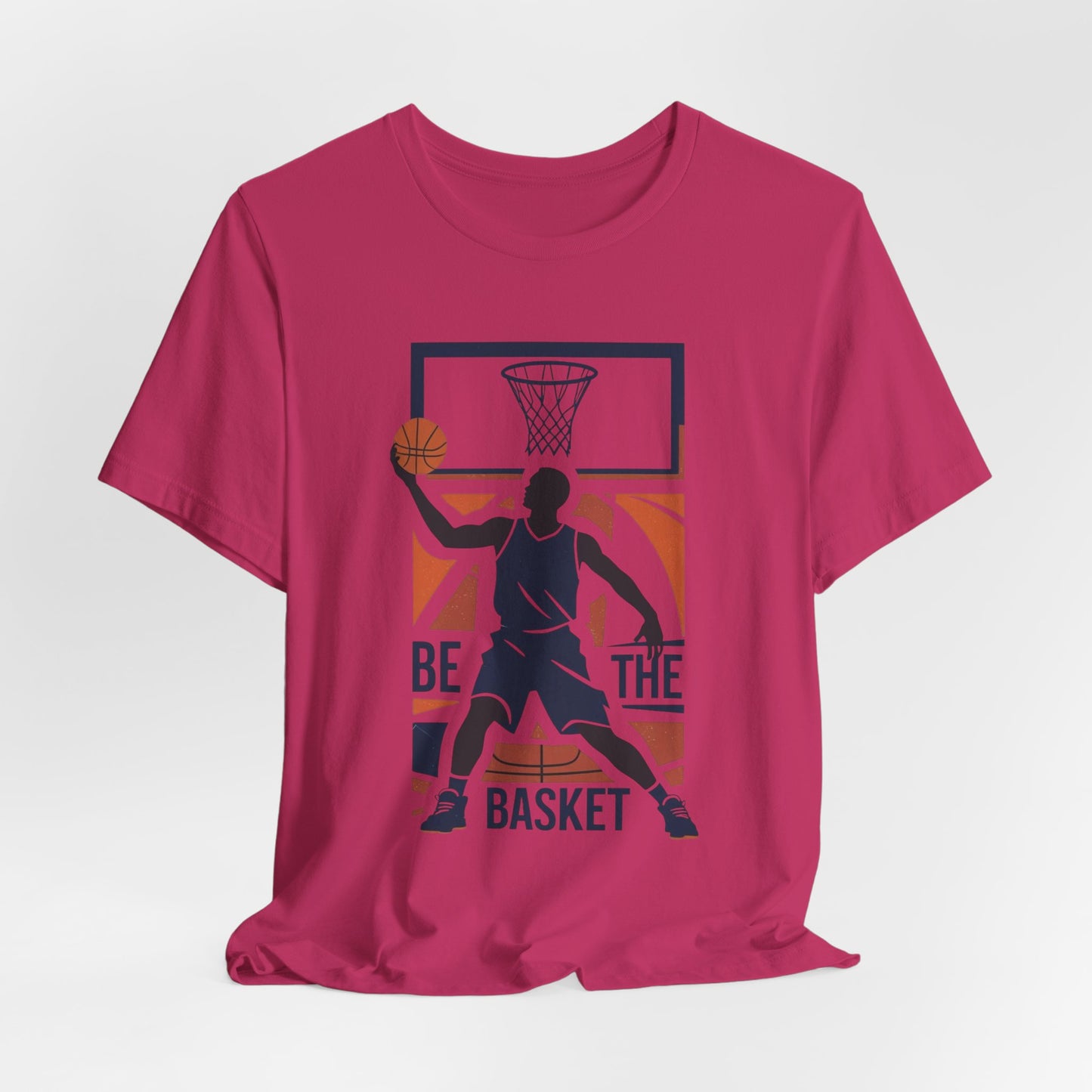 BE THE BASKET Basketball Abstract Player 1, Unisex T-Shirt