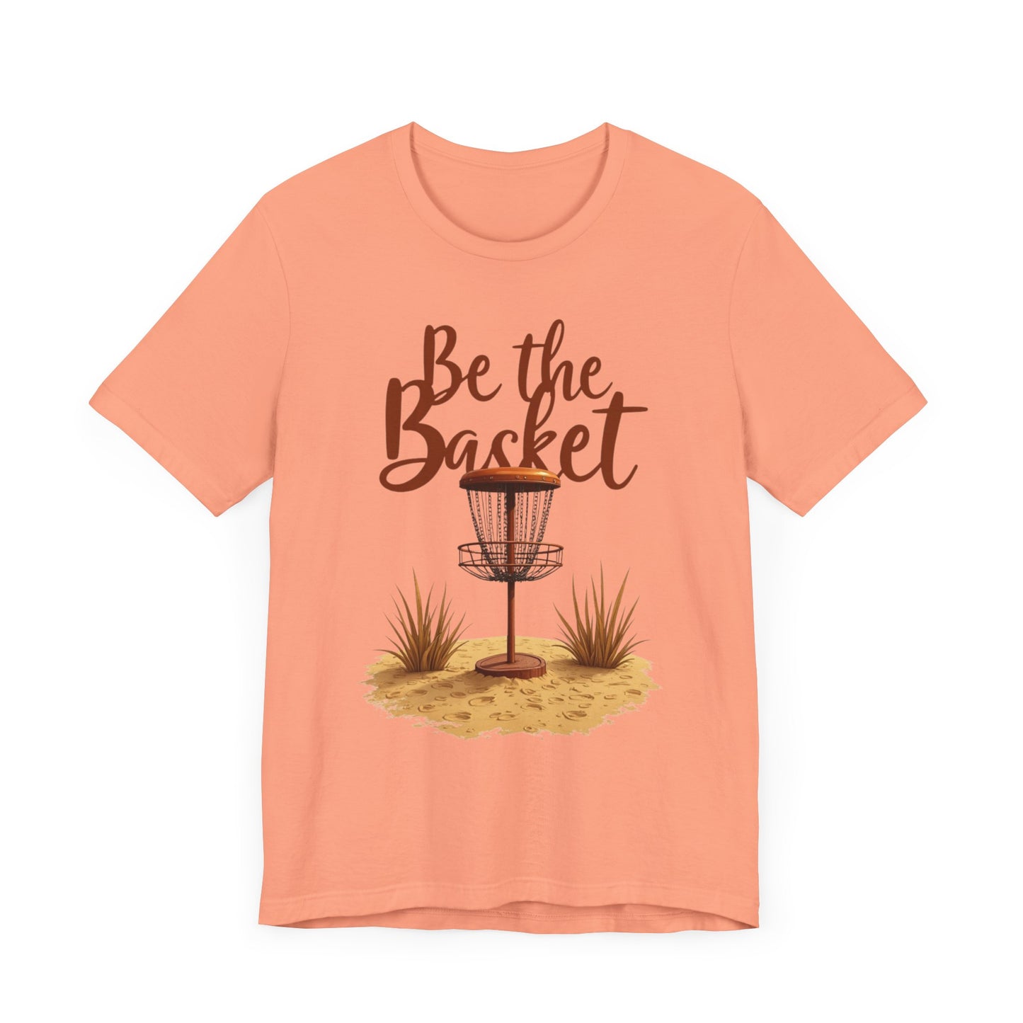 Be The Basket Brand - Desert Style - Soft Unisex T-shirt, Disc Golf Shirt, Cool T-Shirt DISC GOLF SHIRT
