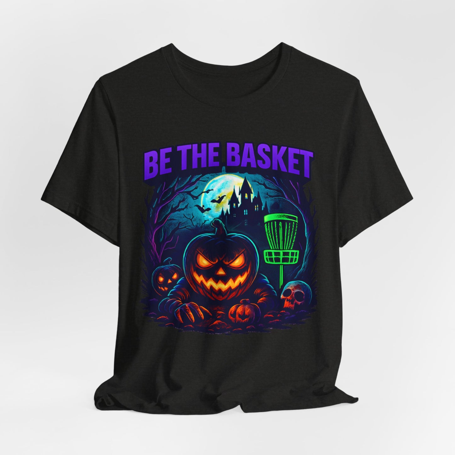 BE THE BASKET Disc Golf Halloween 4, Disc Golf Unisex T-Shirt
