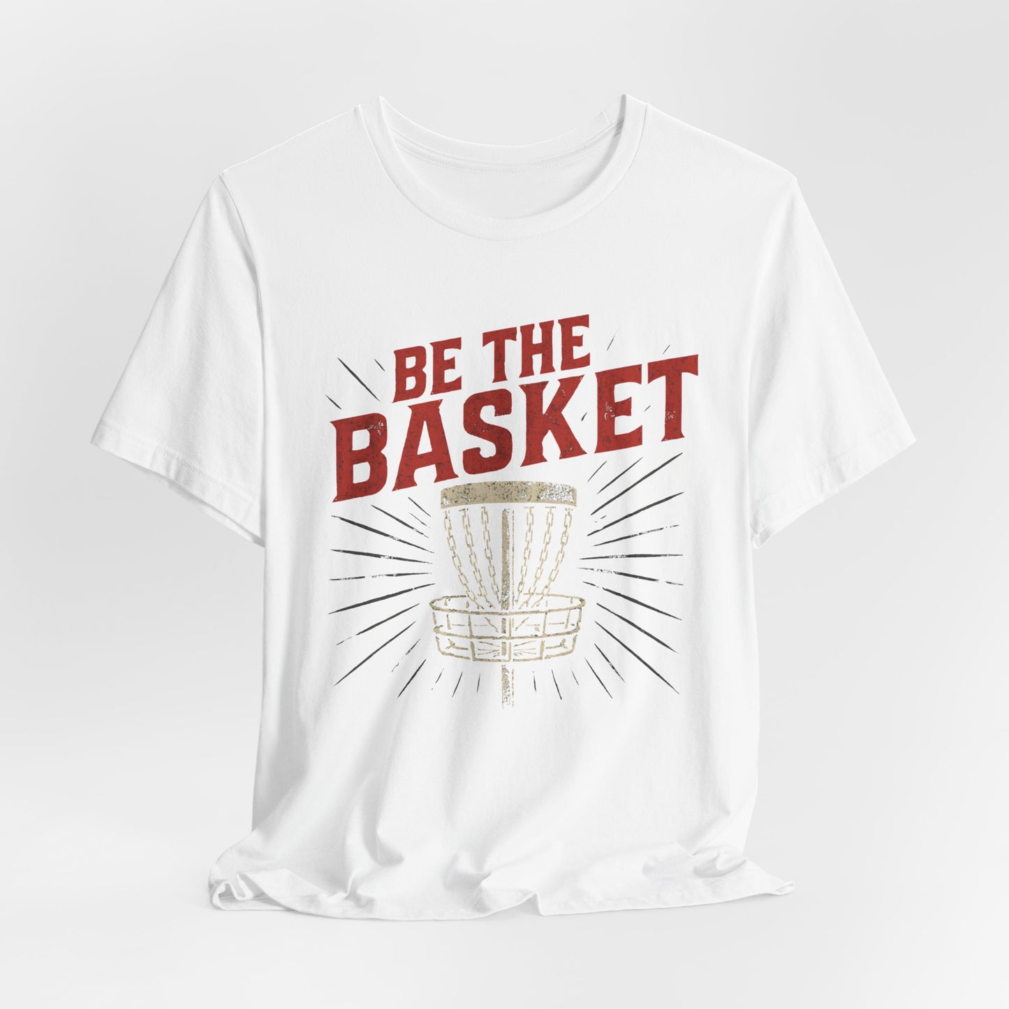 BE THE BASKET Disc Golf Basket Abstract 9, Unisex T-Shirt