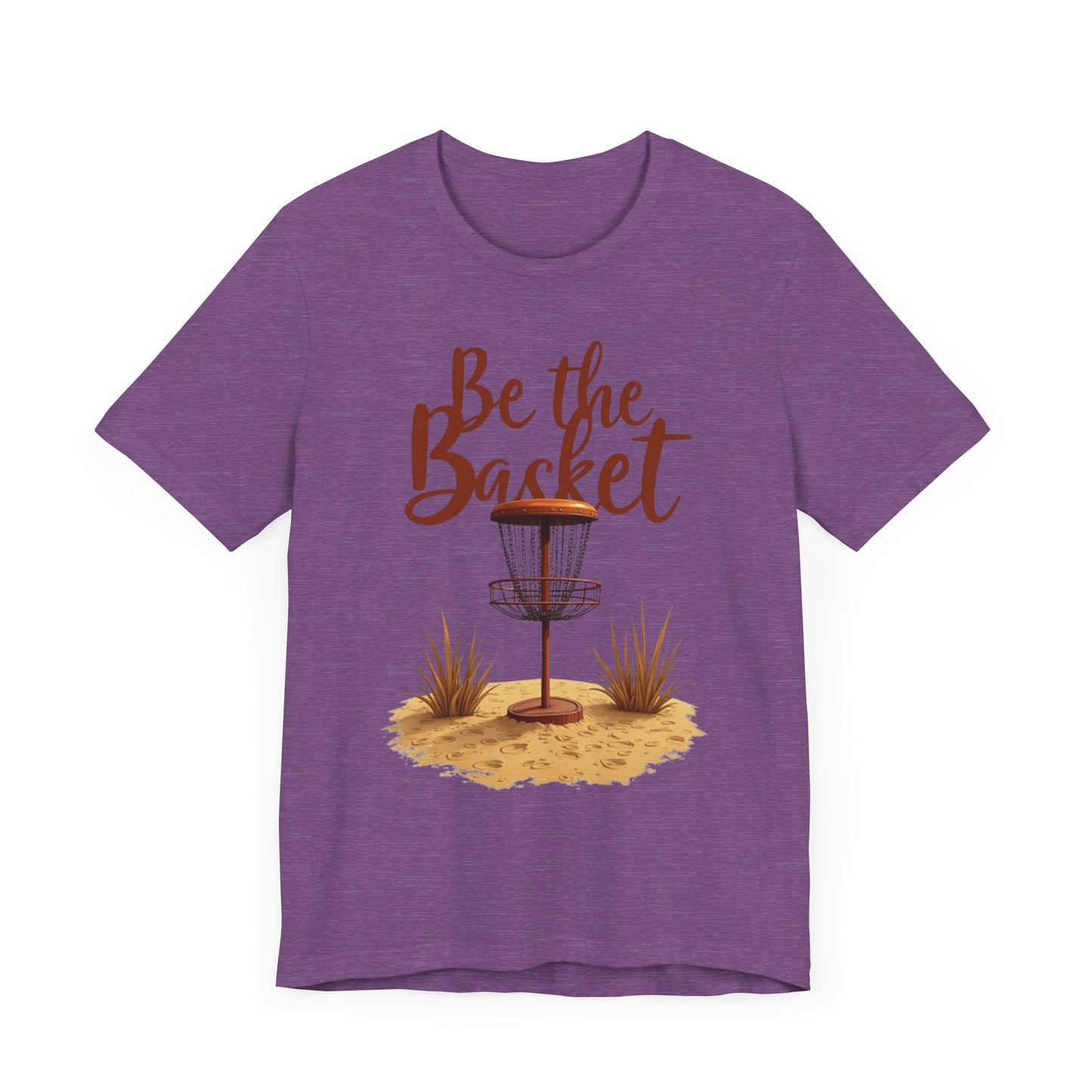 Be The Basket Brand - Desert Style - Soft Unisex T-shirt, Disc Golf Shirt, Cool T-Shirt DISC GOLF SHIRT