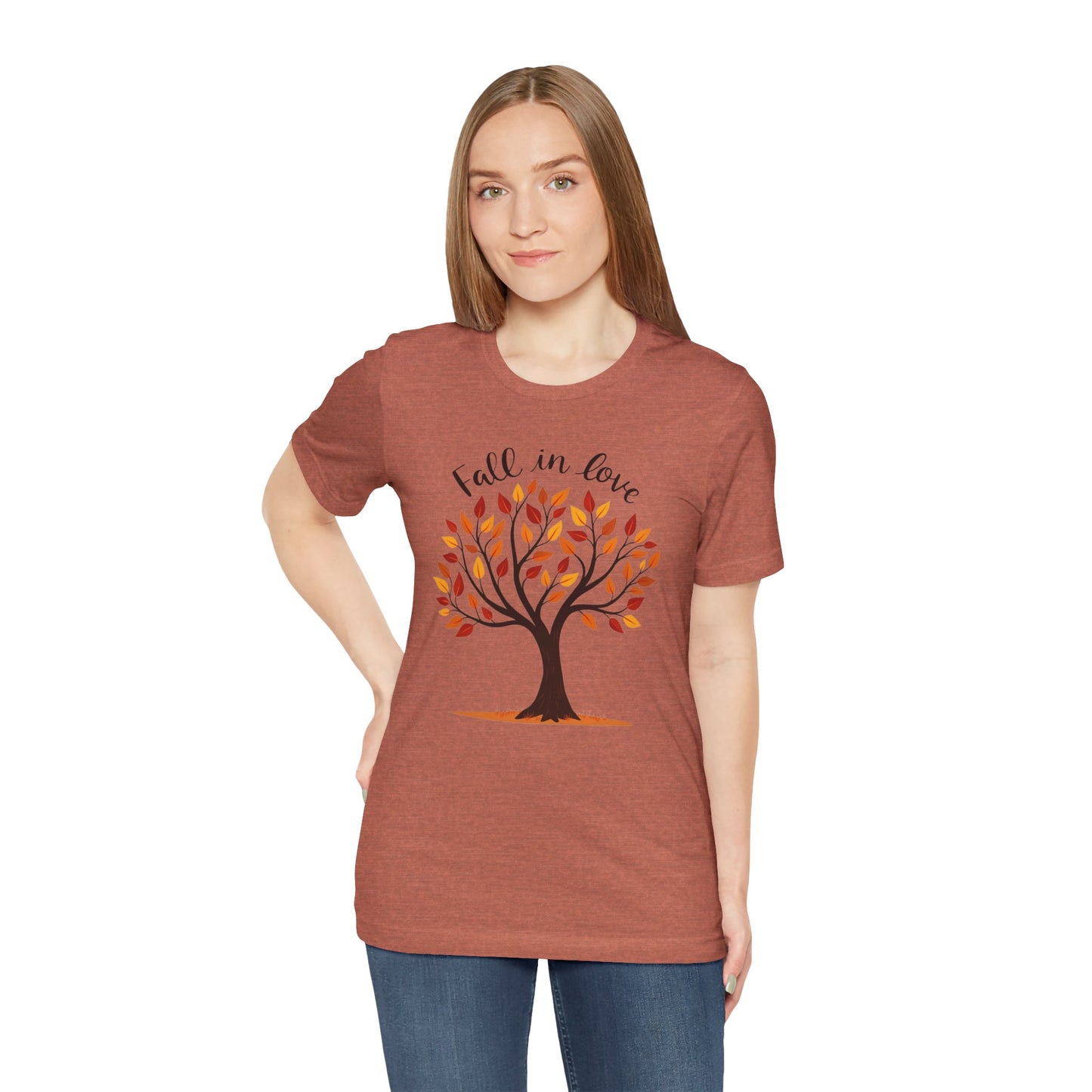 Fall in love Autumn Design, Unisex T-Shirt