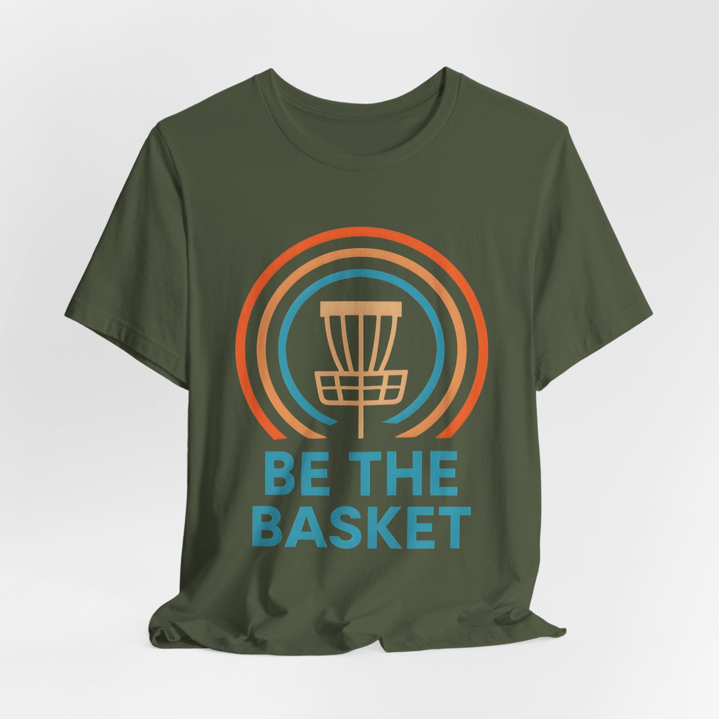 BE THE BASKET Disc Golf Basket 6, Unisex T-Shirt, Disc Golf Shirt