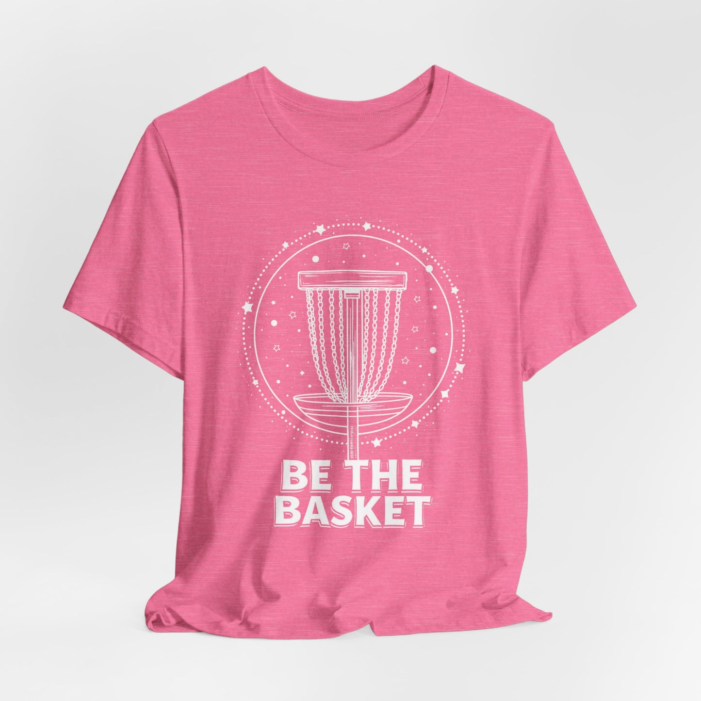 BE THE BASKET Disc Golf Space 3, Unisex T-Shirt