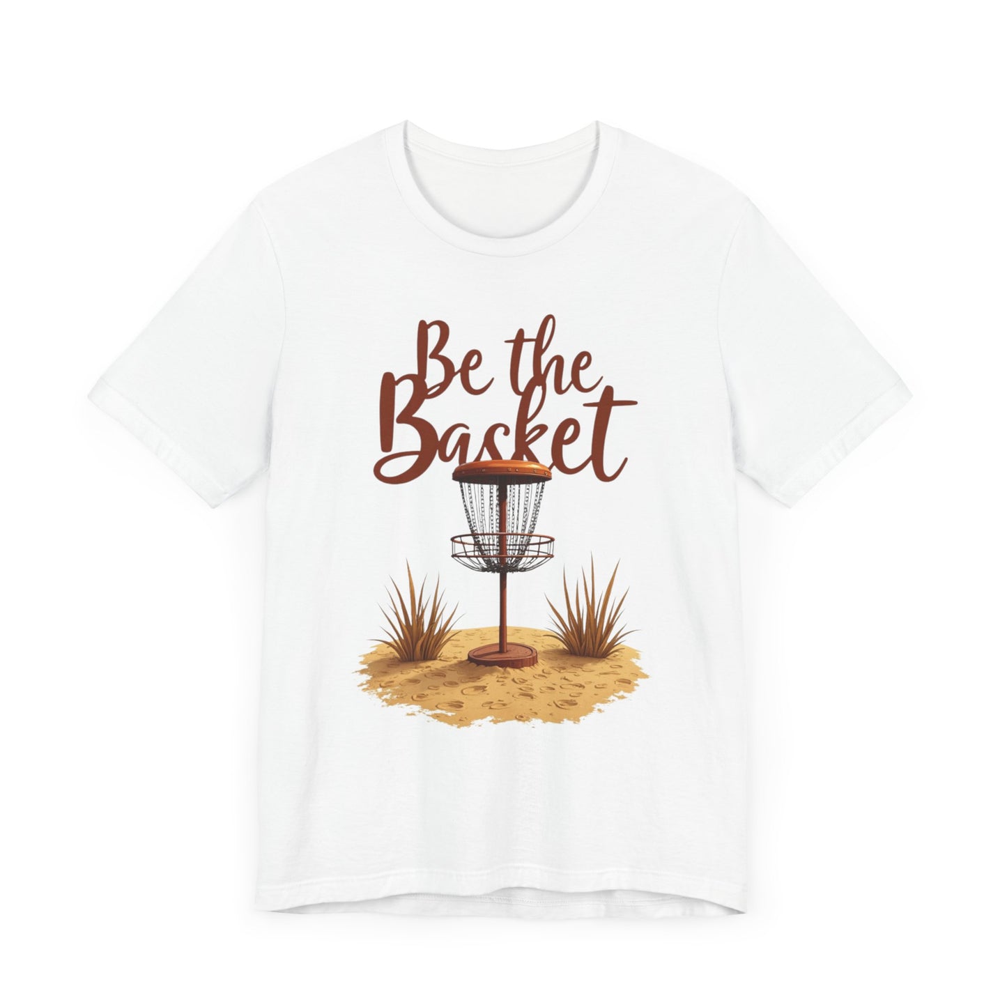 Be The Basket Brand - Desert Style - Soft Unisex T-shirt, Disc Golf Shirt, Cool T-Shirt DISC GOLF SHIRT