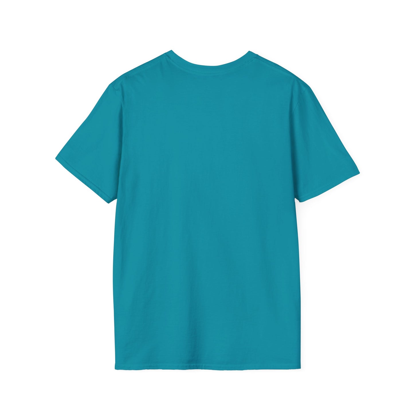 All I Need Is Jesus & Disc Golf Softstyle T-Shirt, JESUS and DISC GOLF Gold