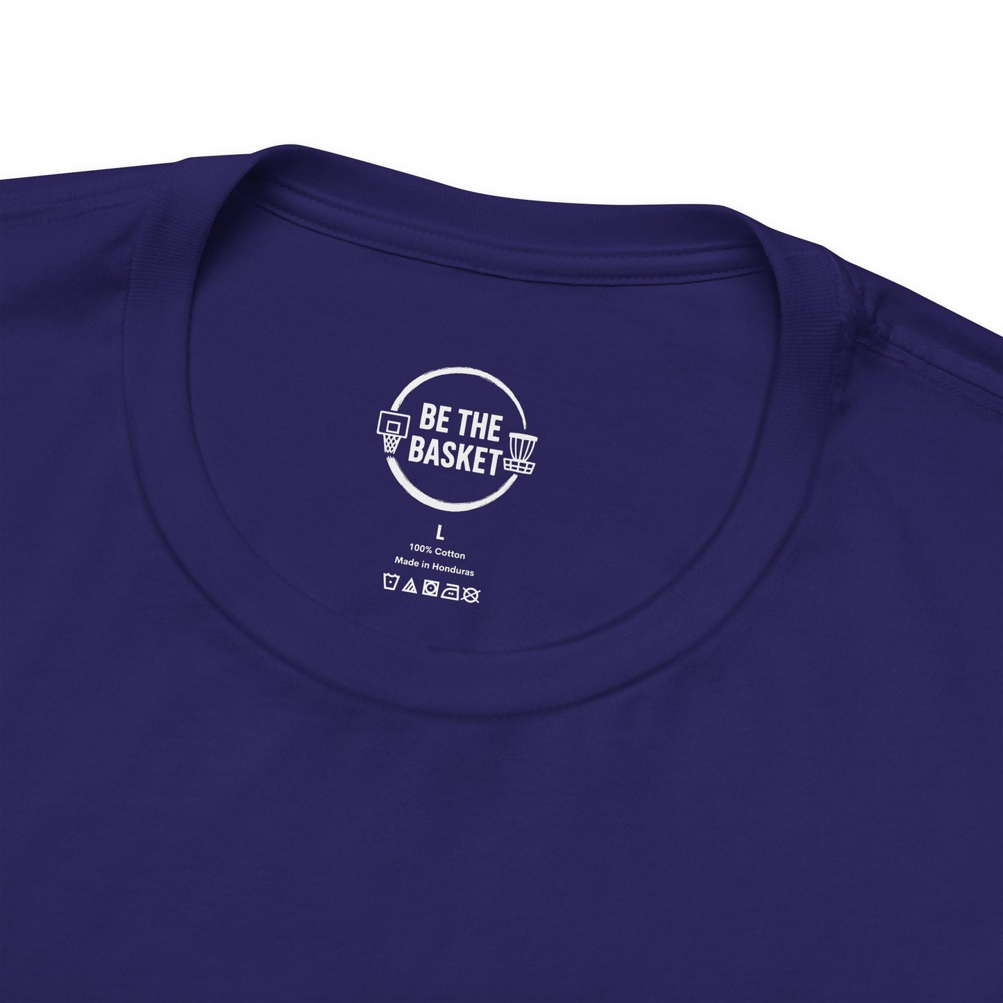 BE THE BASKET Disc Golf Dallas Color, Unisex T-Shirt, Disc Golf Shirt