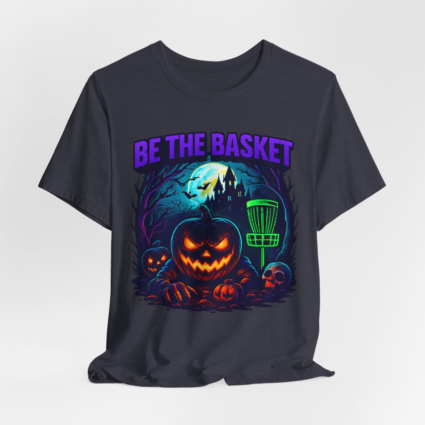 BE THE BASKET Disc Golf Halloween 4, Disc Golf Unisex T-Shirt