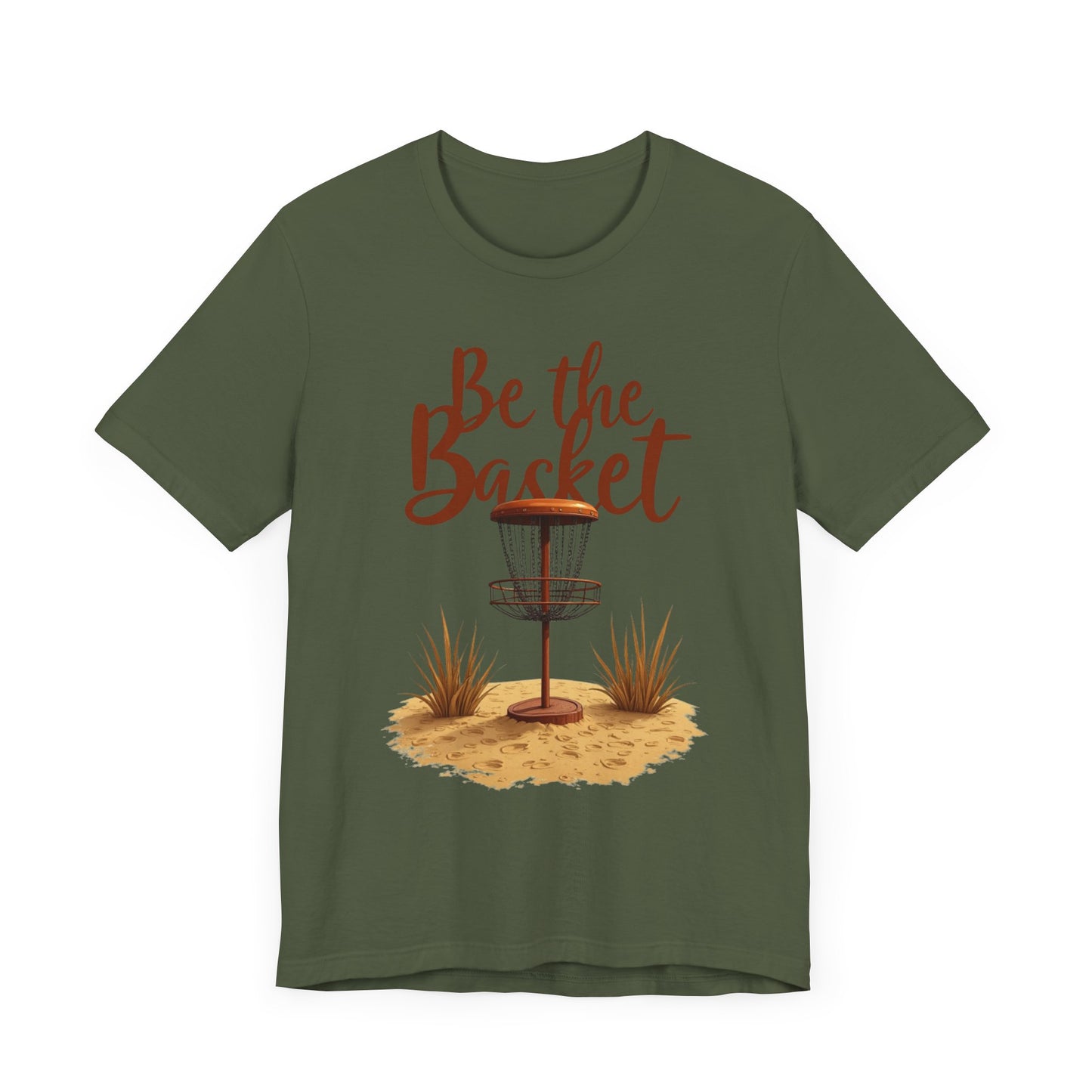 Be The Basket Brand - Desert Style - Soft Unisex T-shirt, Disc Golf Shirt, Cool T-Shirt DISC GOLF SHIRT