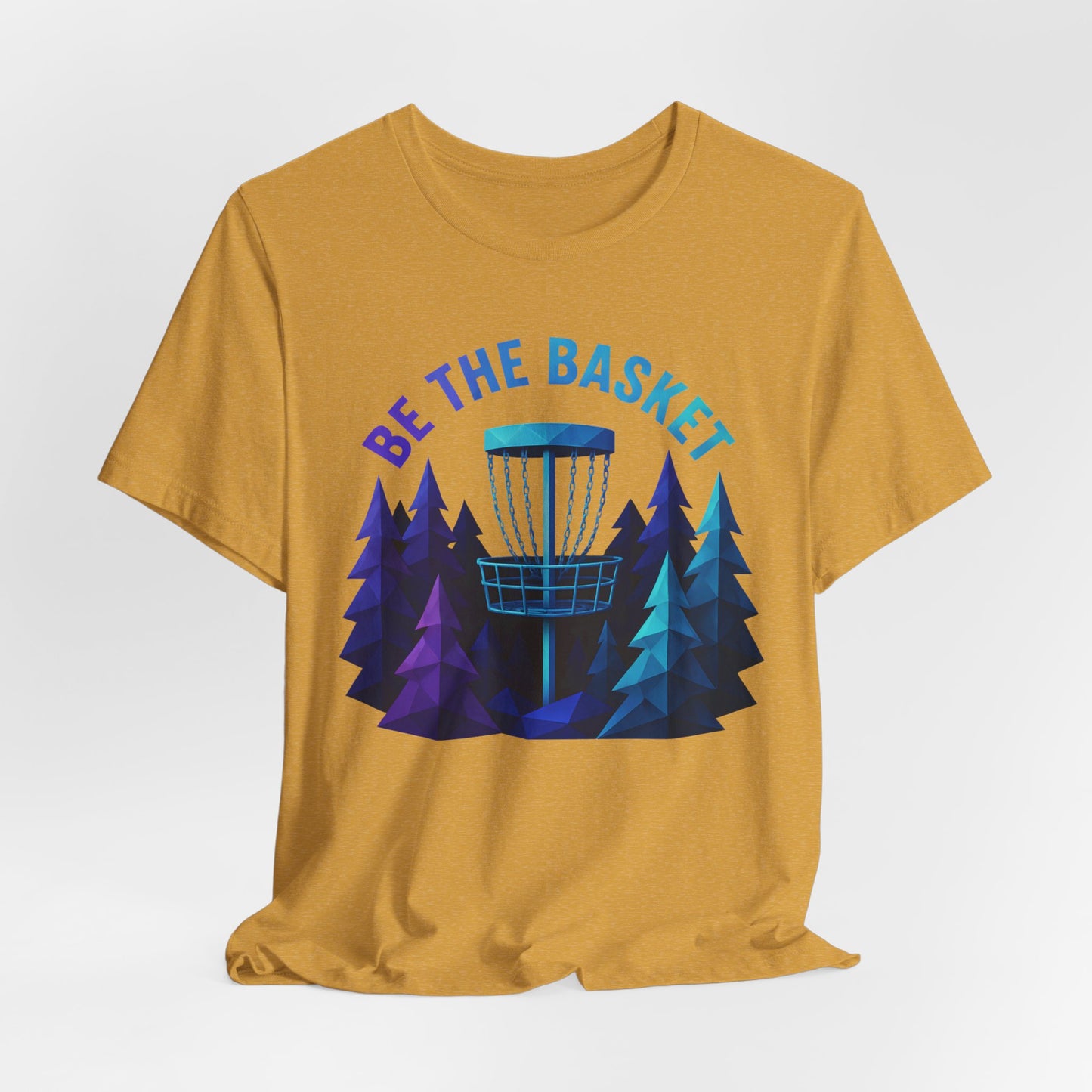 BE THE BASKET Disc Golf Basket Abstract 9, Unisex T-Shirt