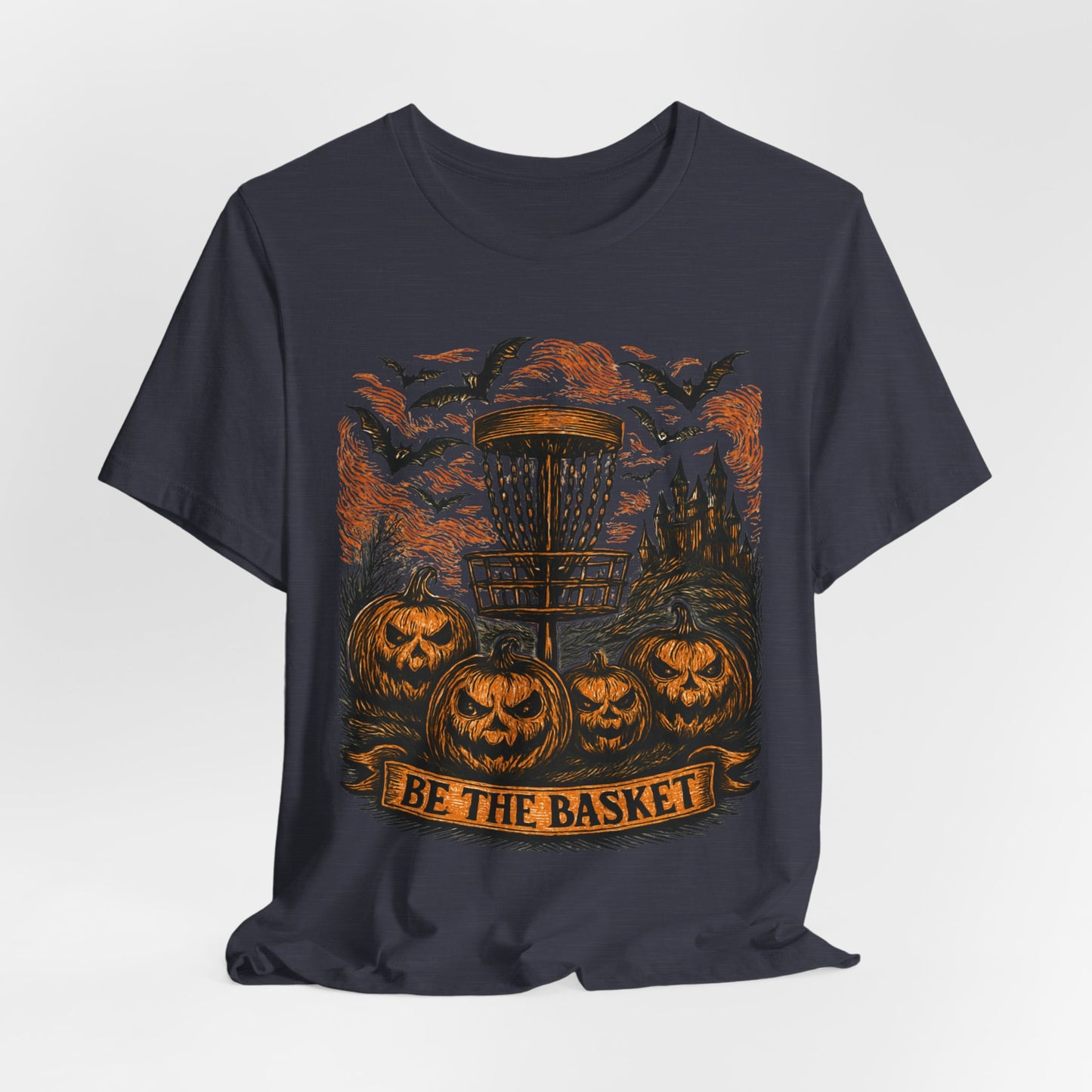 BE THE BASKET Disc Golf Halloween 2, Disc Golf Unisex T-Shirt
