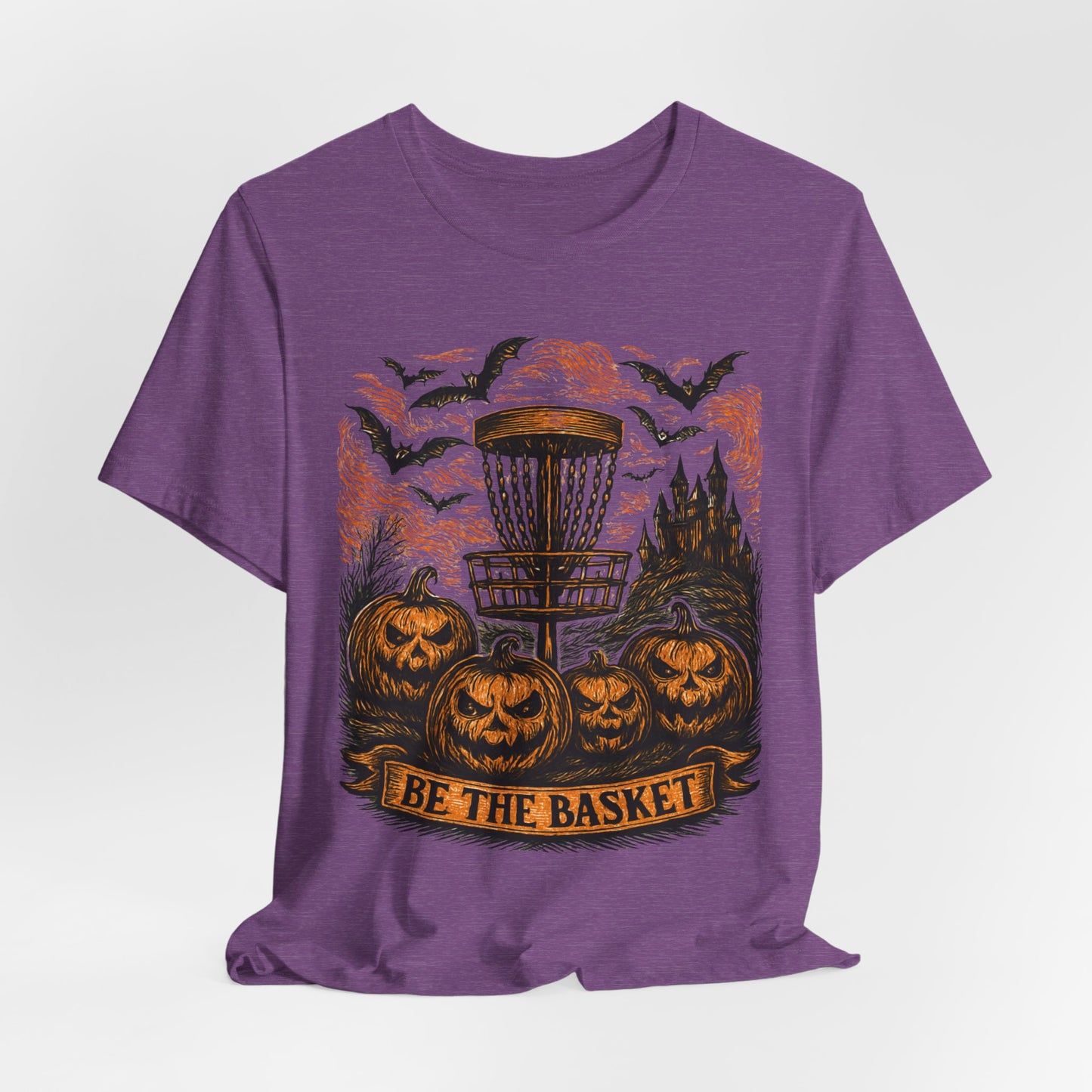 BE THE BASKET Disc Golf Halloween 2, Disc Golf Unisex T-Shirt