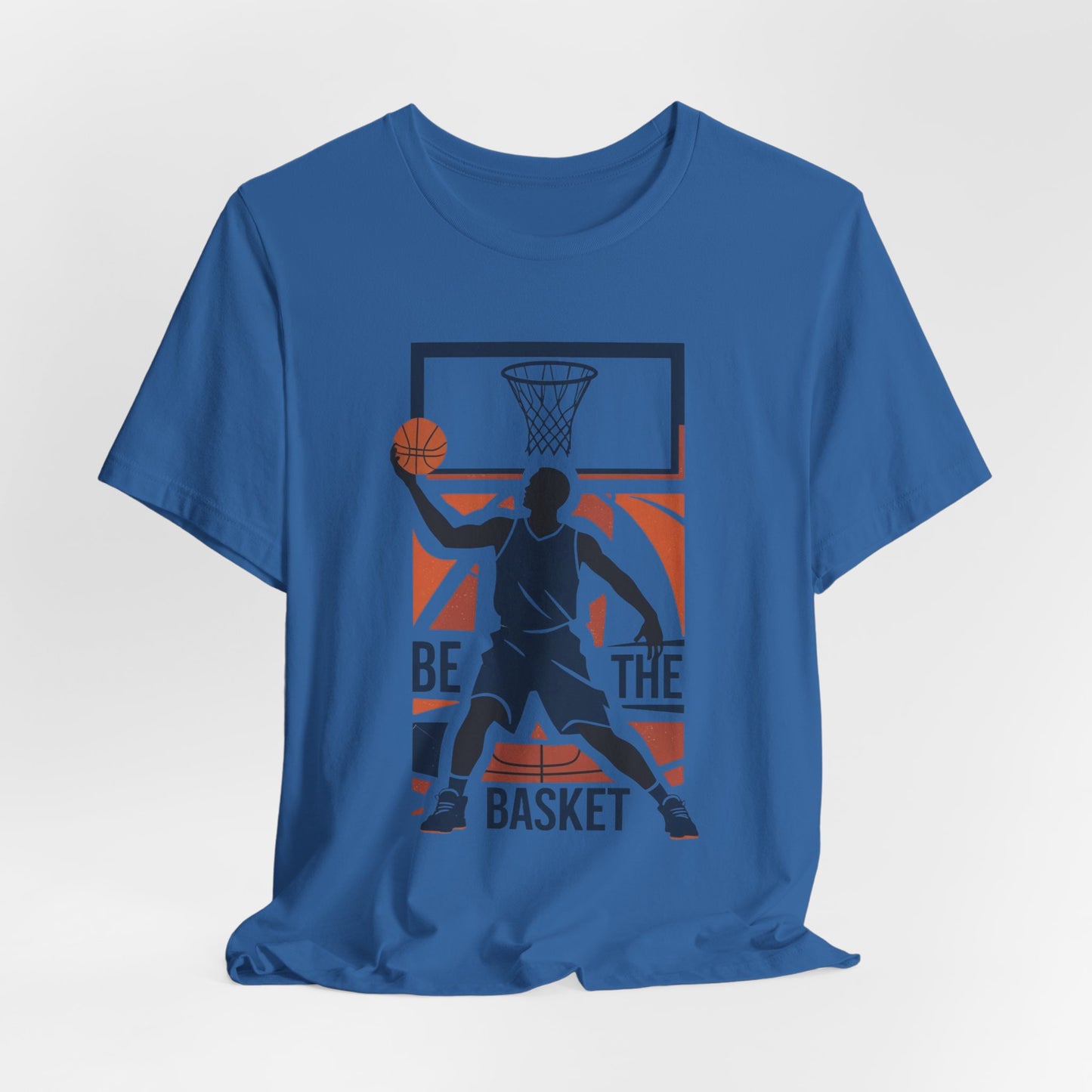 BE THE BASKET Basketball Abstract Player 1, Unisex T-Shirt