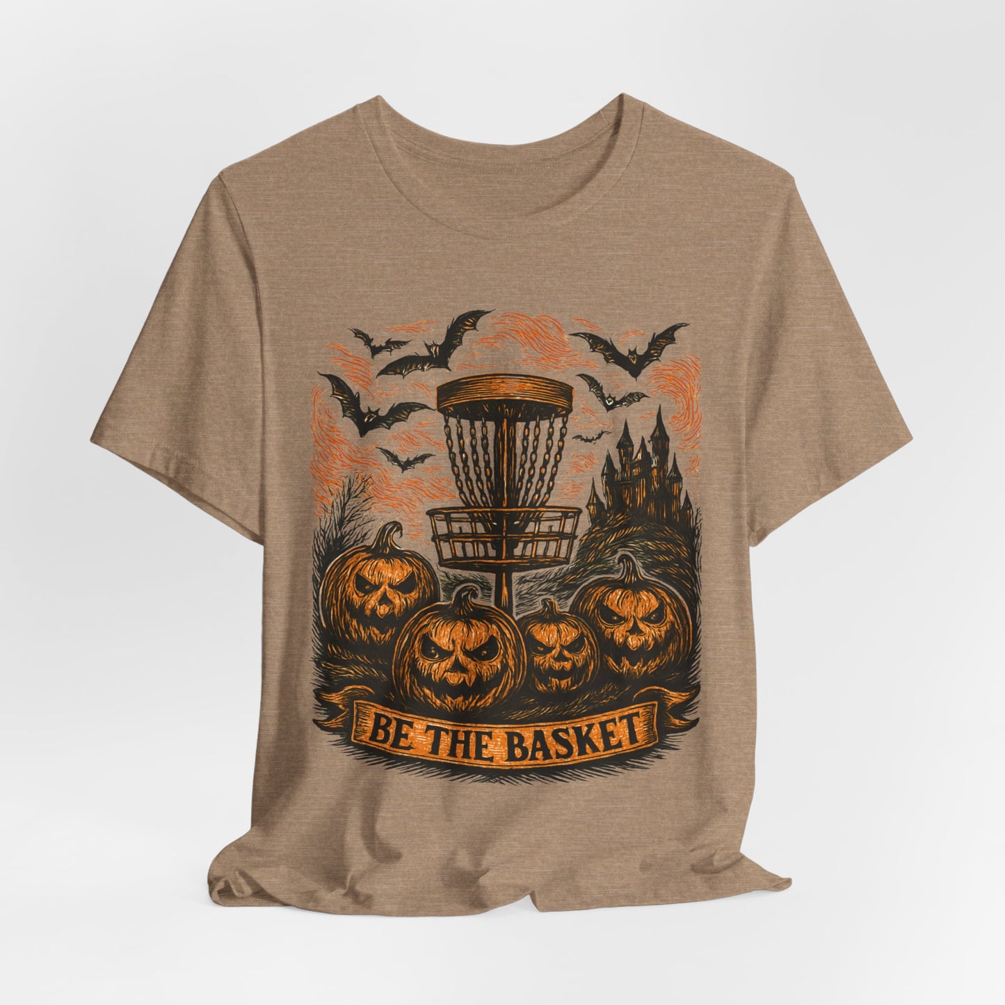 BE THE BASKET Disc Golf Halloween 2, Disc Golf Unisex T-Shirt