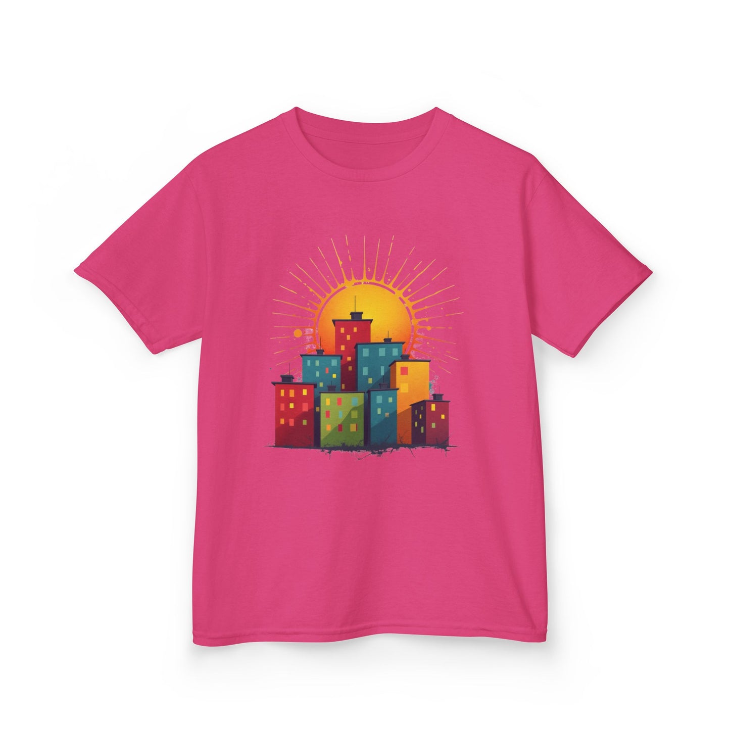 Kid's Sunny City Design, Unisex AwesomeT-Shirt