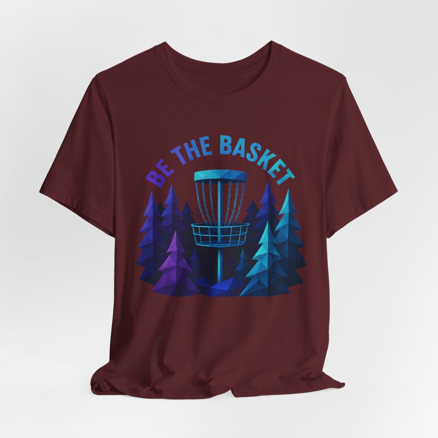 BE THE BASKET Disc Golf Basket Abstract 9, Unisex T-Shirt