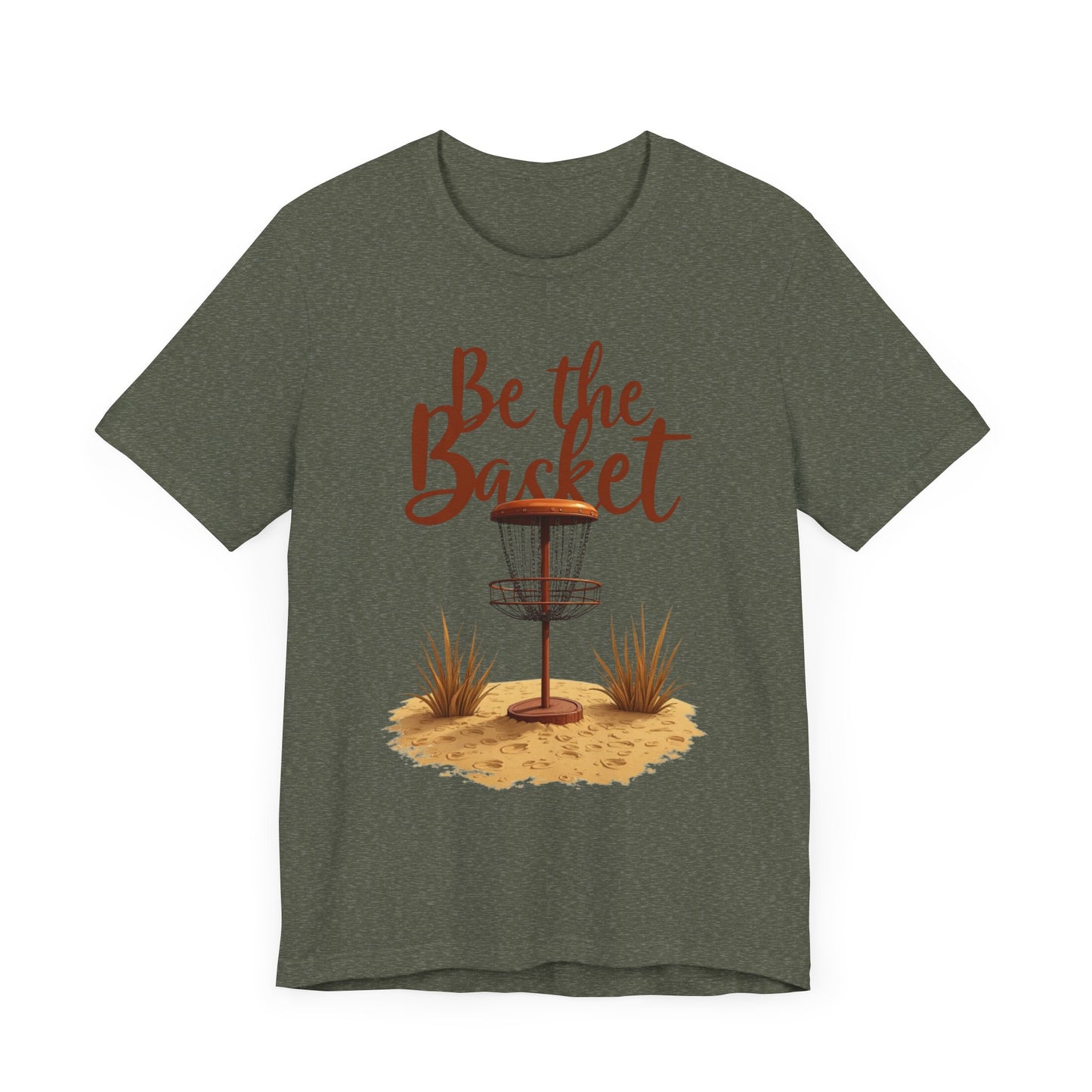 Be The Basket Brand - Desert Style - Soft Unisex T-shirt, Disc Golf Shirt, Cool T-Shirt DISC GOLF SHIRT