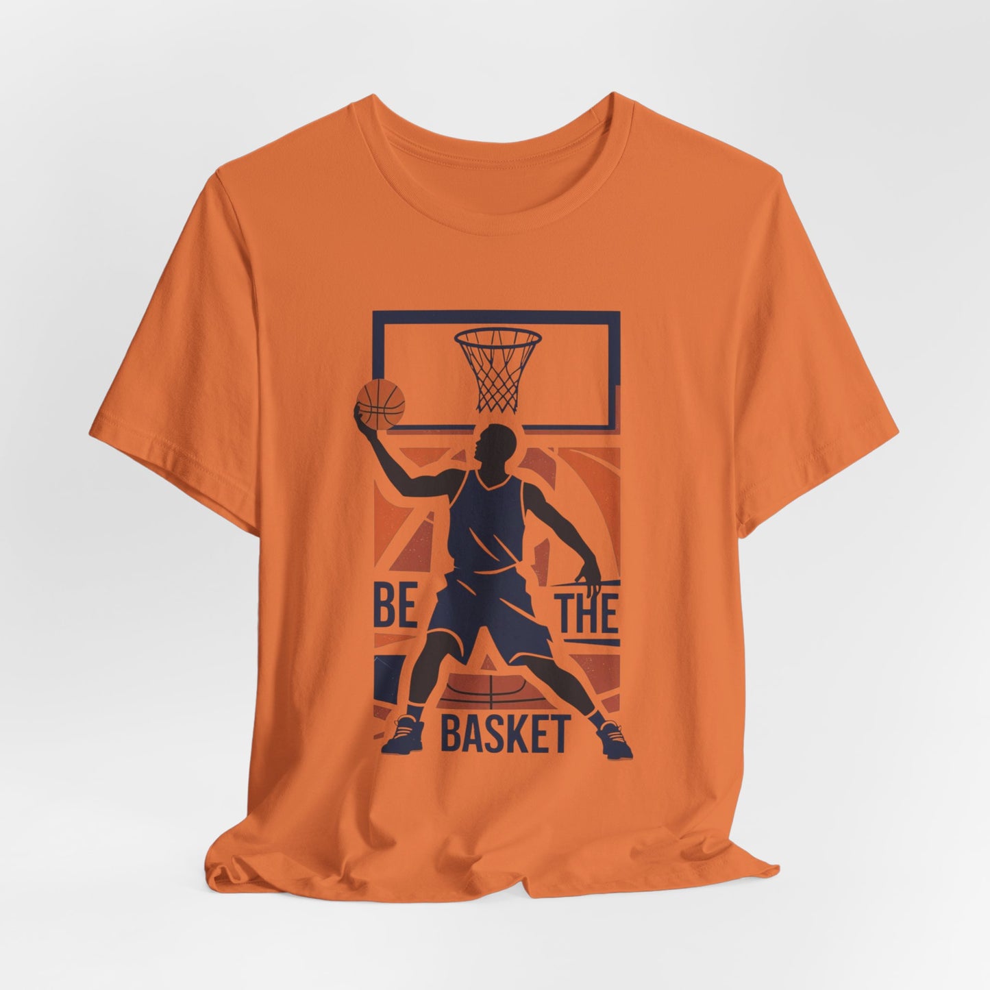 BE THE BASKET Basketball Abstract Player 1, Unisex T-Shirt