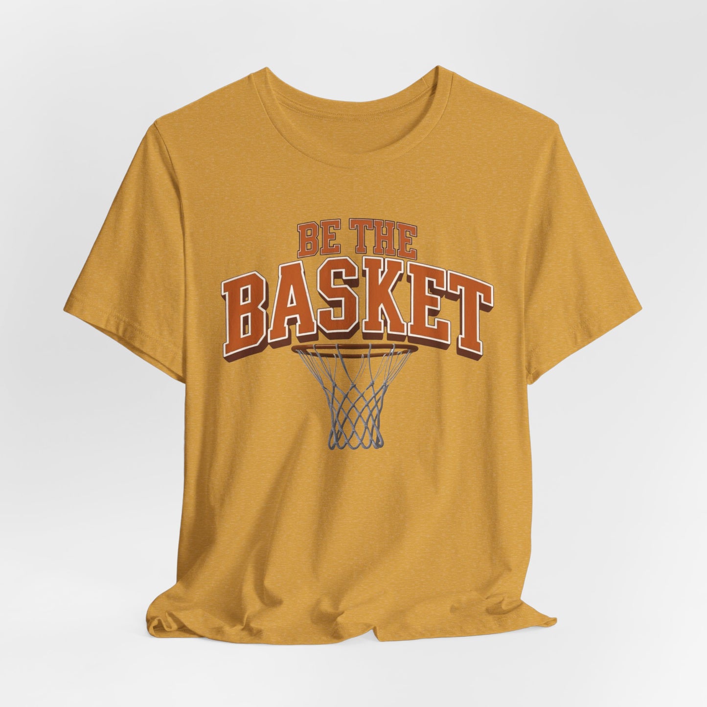 BE THE BASKET Basketball Net 1 Orange Unisex T-Shirt