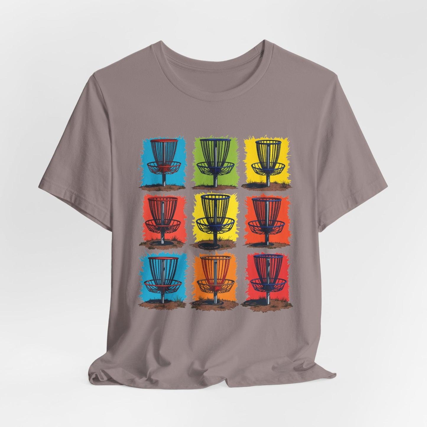 Disc Golf Pop Art 2 Unisex T-Shirt, Disc Golf Shirt